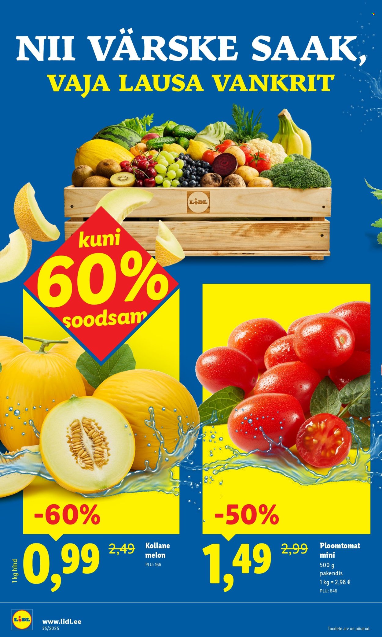 Lidl kliendileht - Kliendileht (25.08 - 31.08.2025)