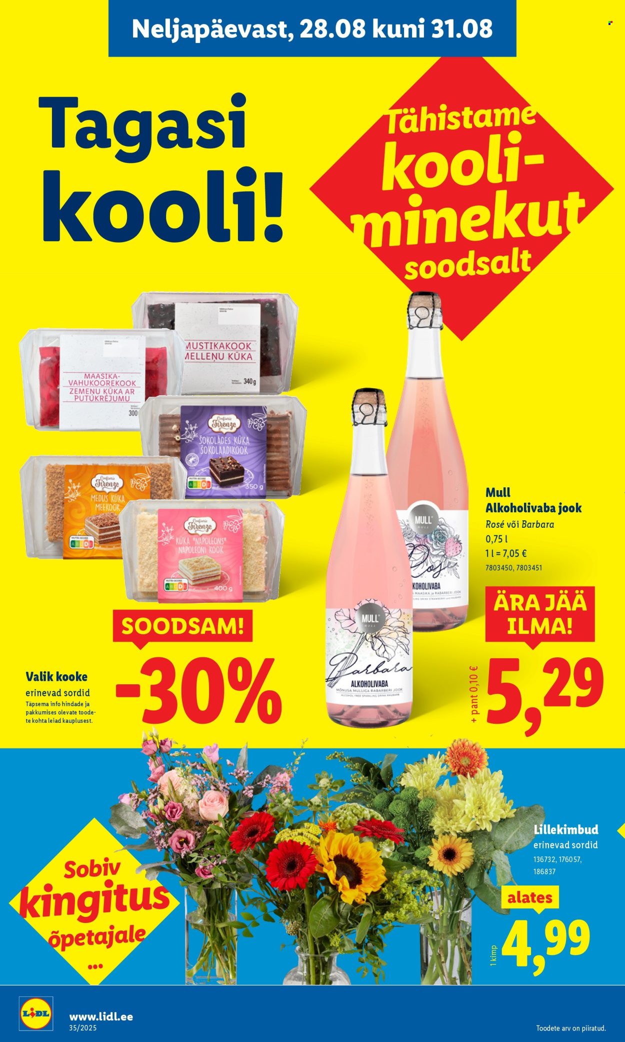 Lidl kliendileht - Kliendileht (25.08 - 31.08.2025)