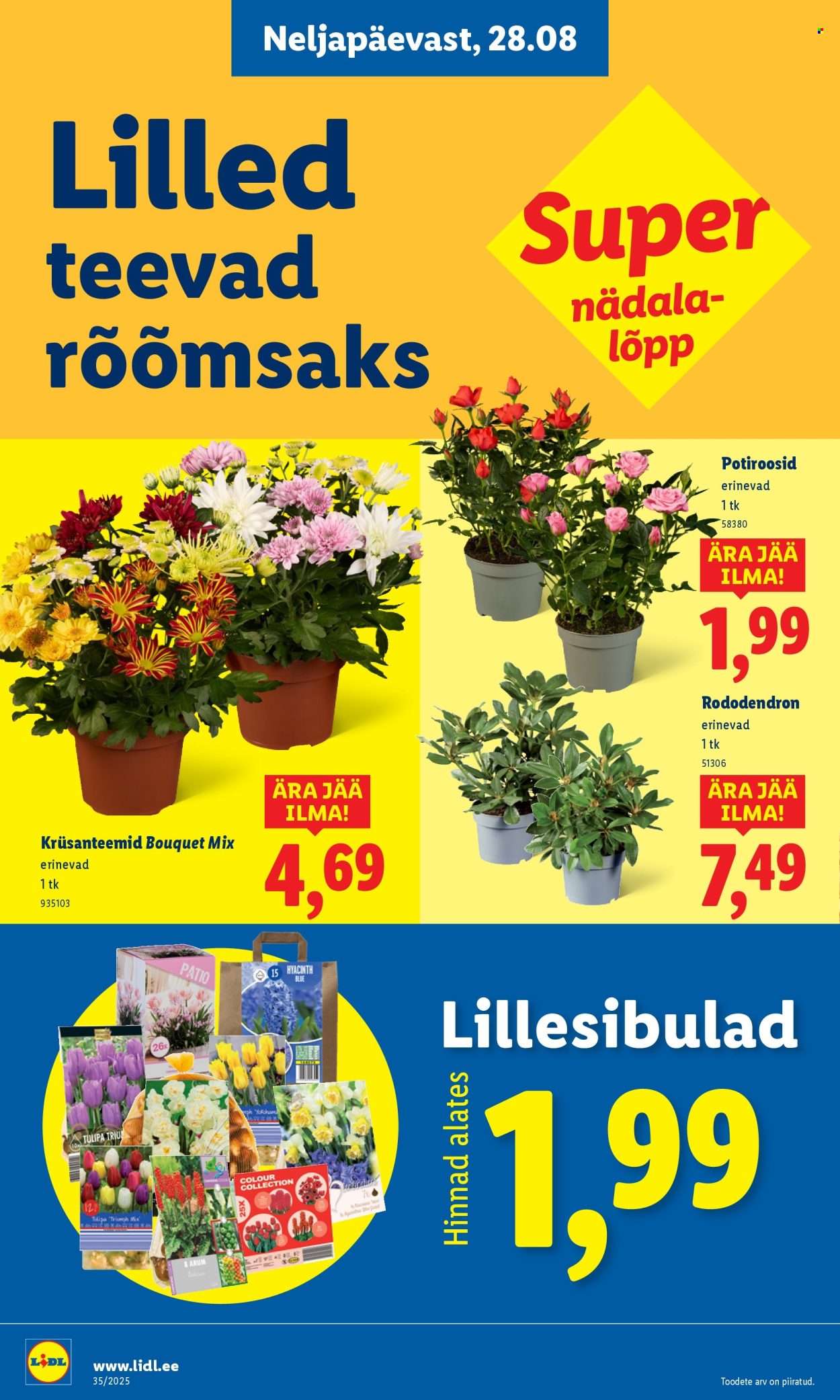Lidl kliendileht - Kliendileht (25.08 - 31.08.2025)
