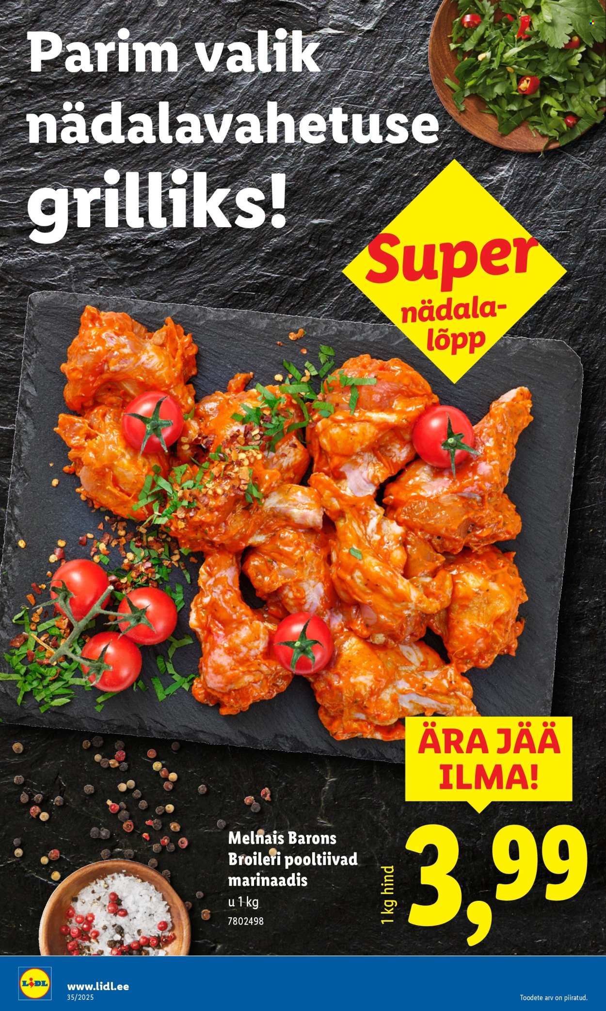 Lidl kliendileht - Kliendileht (25.08 - 31.08.2025)