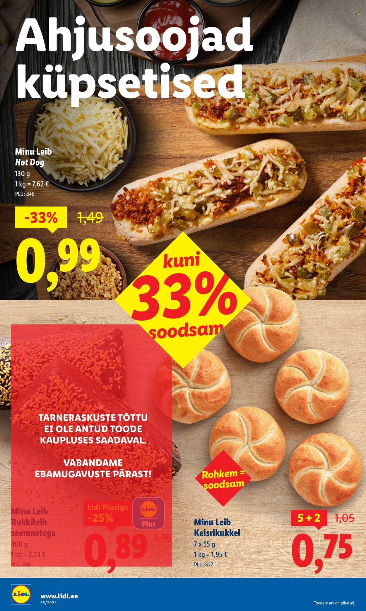 Lidl kliendileht - Kliendileht (25.08 - 31.08.2025)