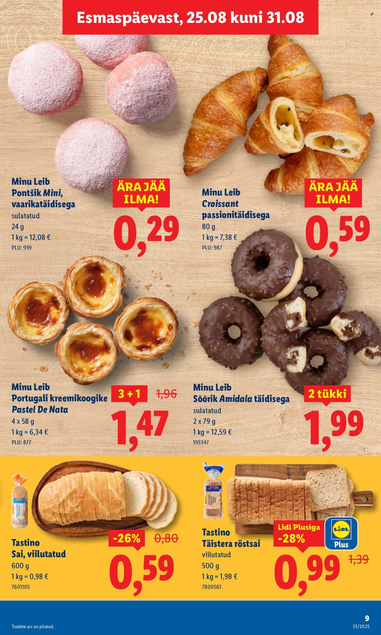 Lidl kliendileht - Kliendileht (25.08 - 31.08.2025)