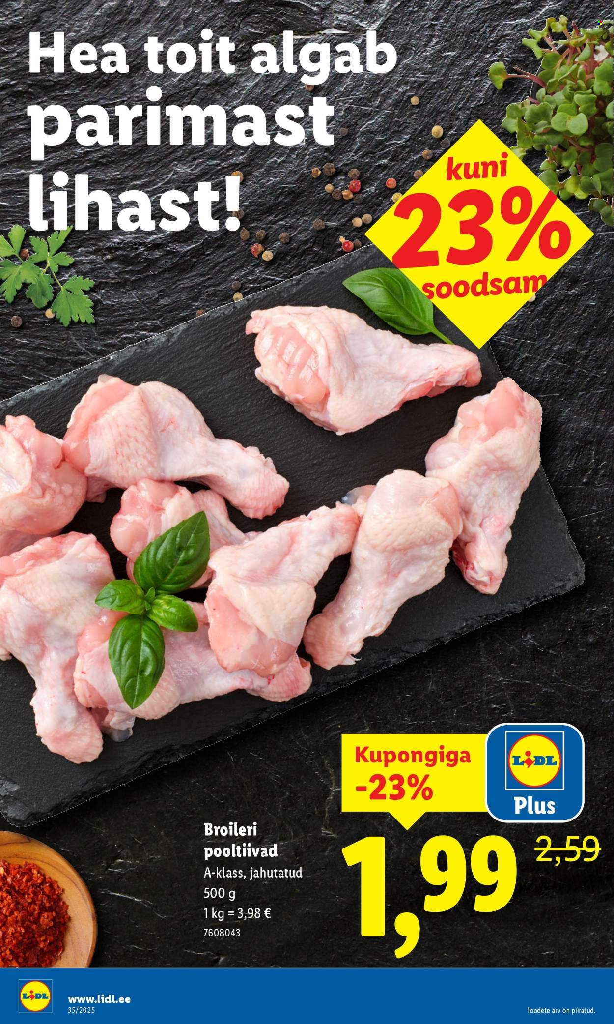 Lidl kliendileht - Kliendileht (25.08 - 31.08.2025)