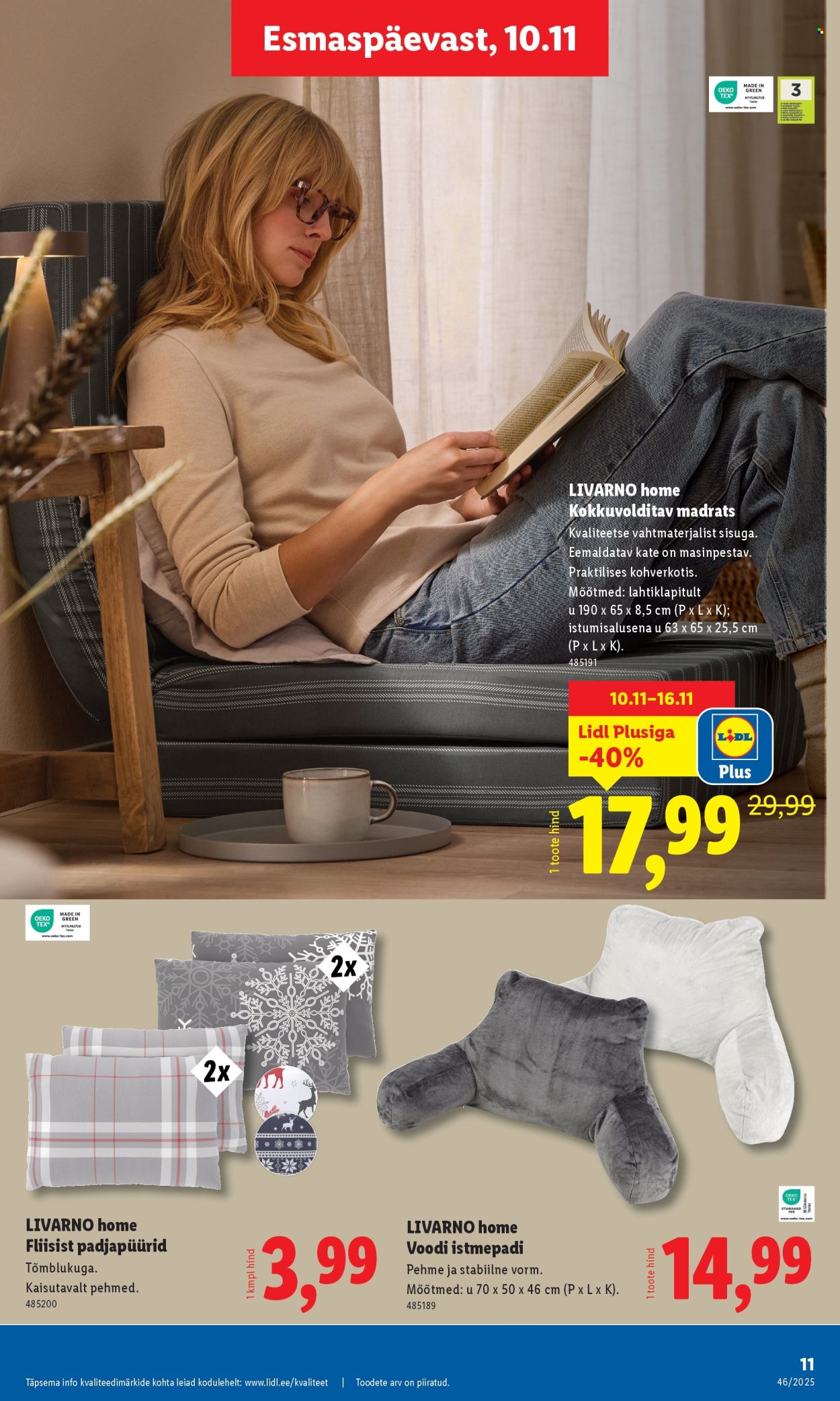Lidl kliendileht - Tööstuskaupade pakkumised (10.11 - 16.11.2025)