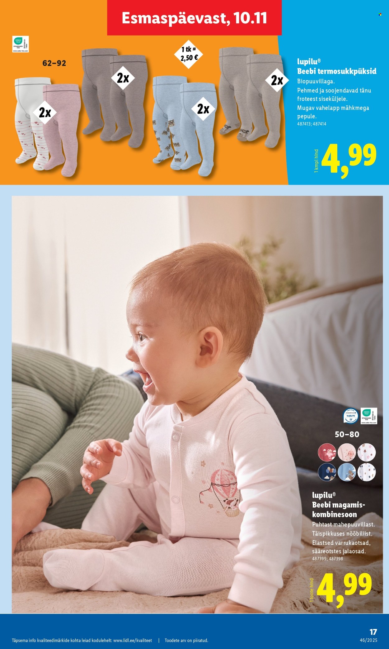 Lidl kliendileht - Tööstuskaupade pakkumised (10.11 - 16.11.2025)