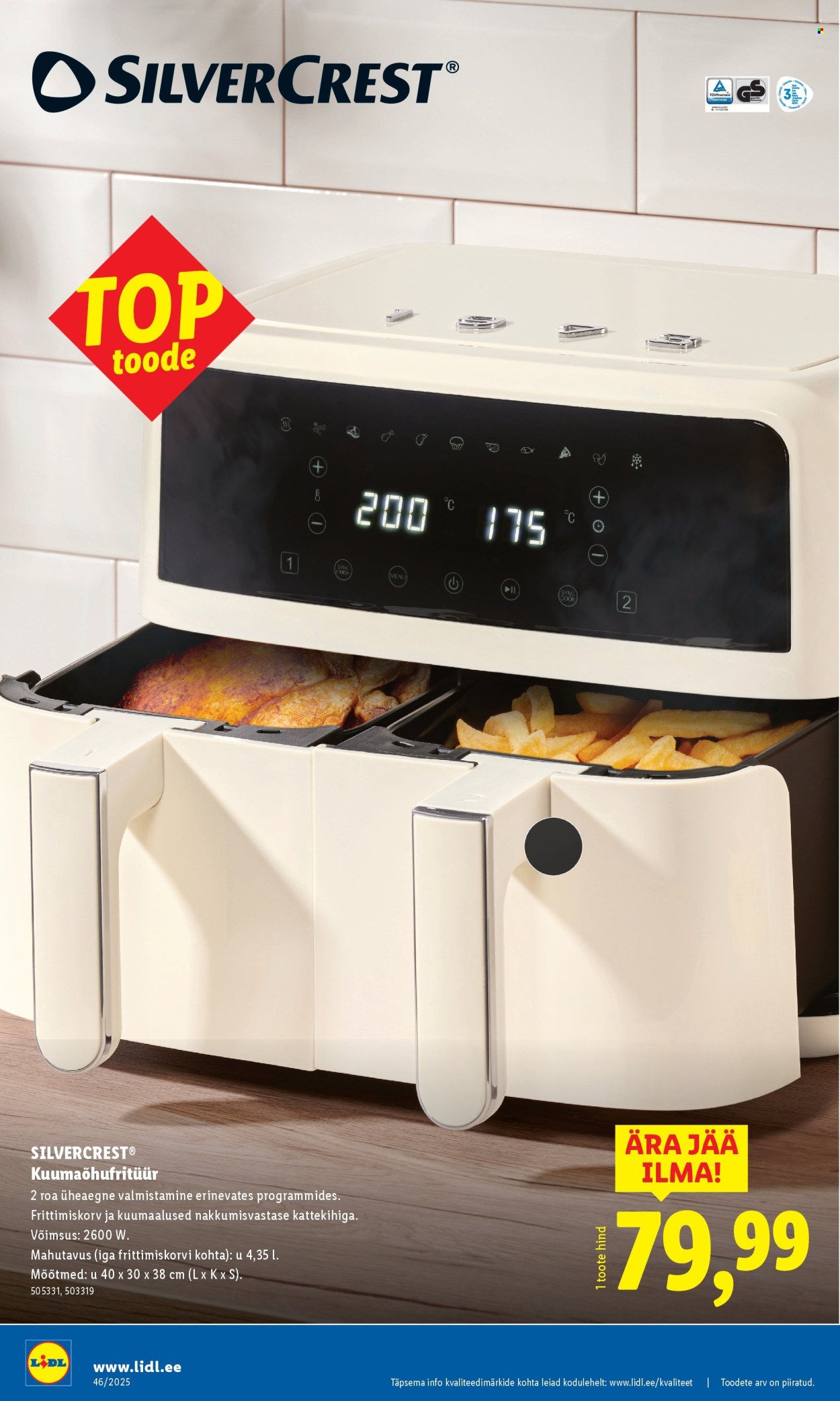 Lidl kliendileht - Tööstuskaupade pakkumised (10.11 - 16.11.2025)