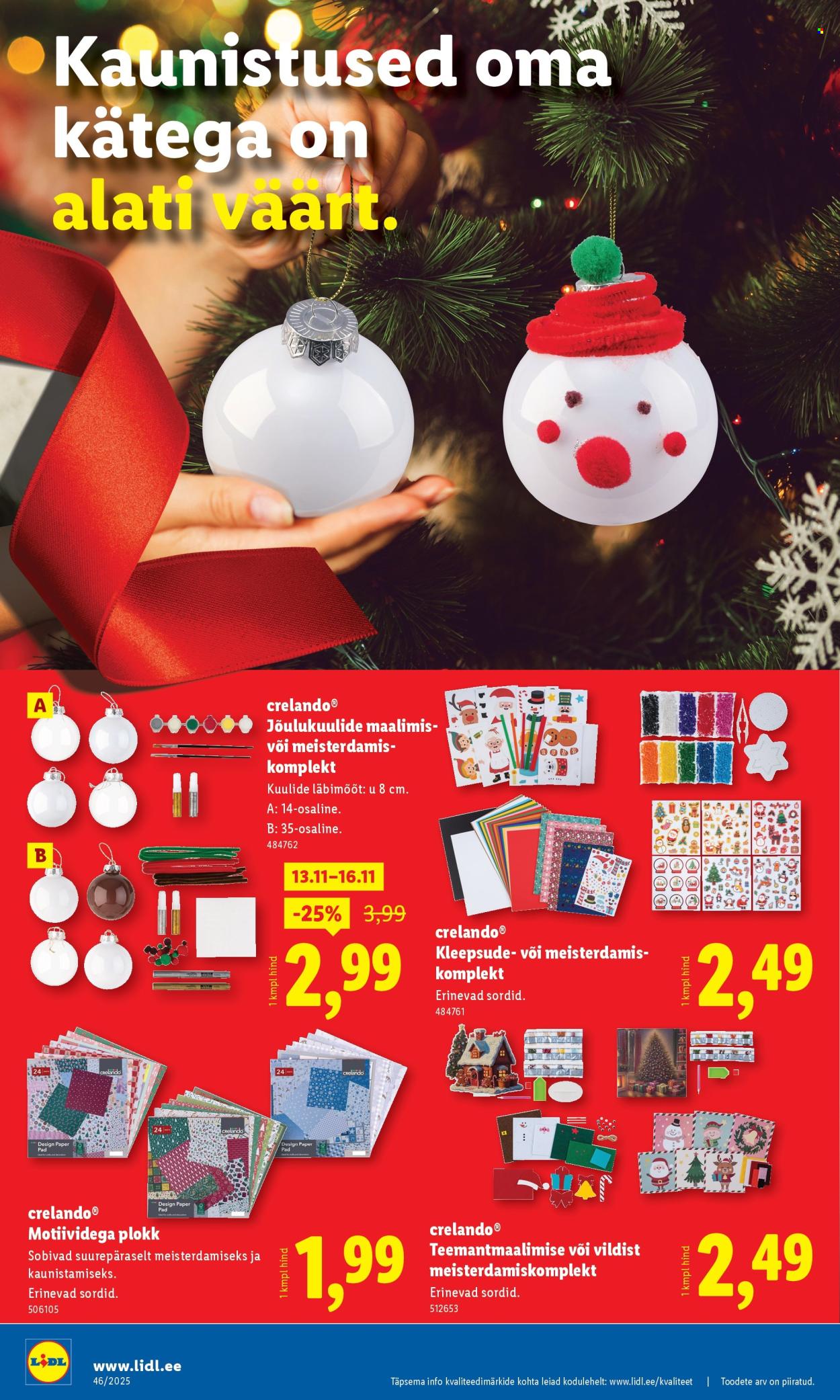 Lidl kliendileht - Tööstuskaupade pakkumised (10.11 - 16.11.2025)