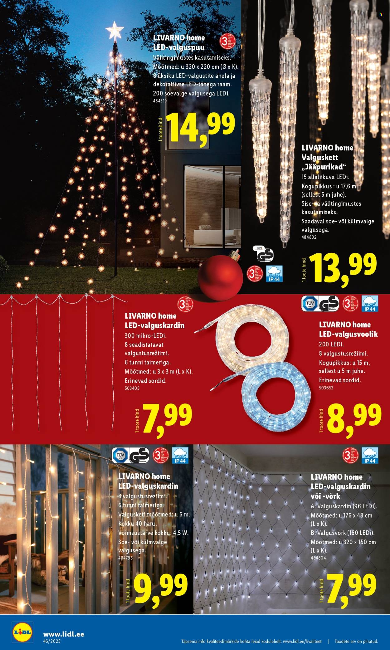 Lidl kliendileht - Tööstuskaupade pakkumised (10.11 - 16.11.2025)