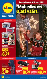 Lidl kliendileht - Tööstuskaupade pakkumised (10.11 - 16.11.2025)
