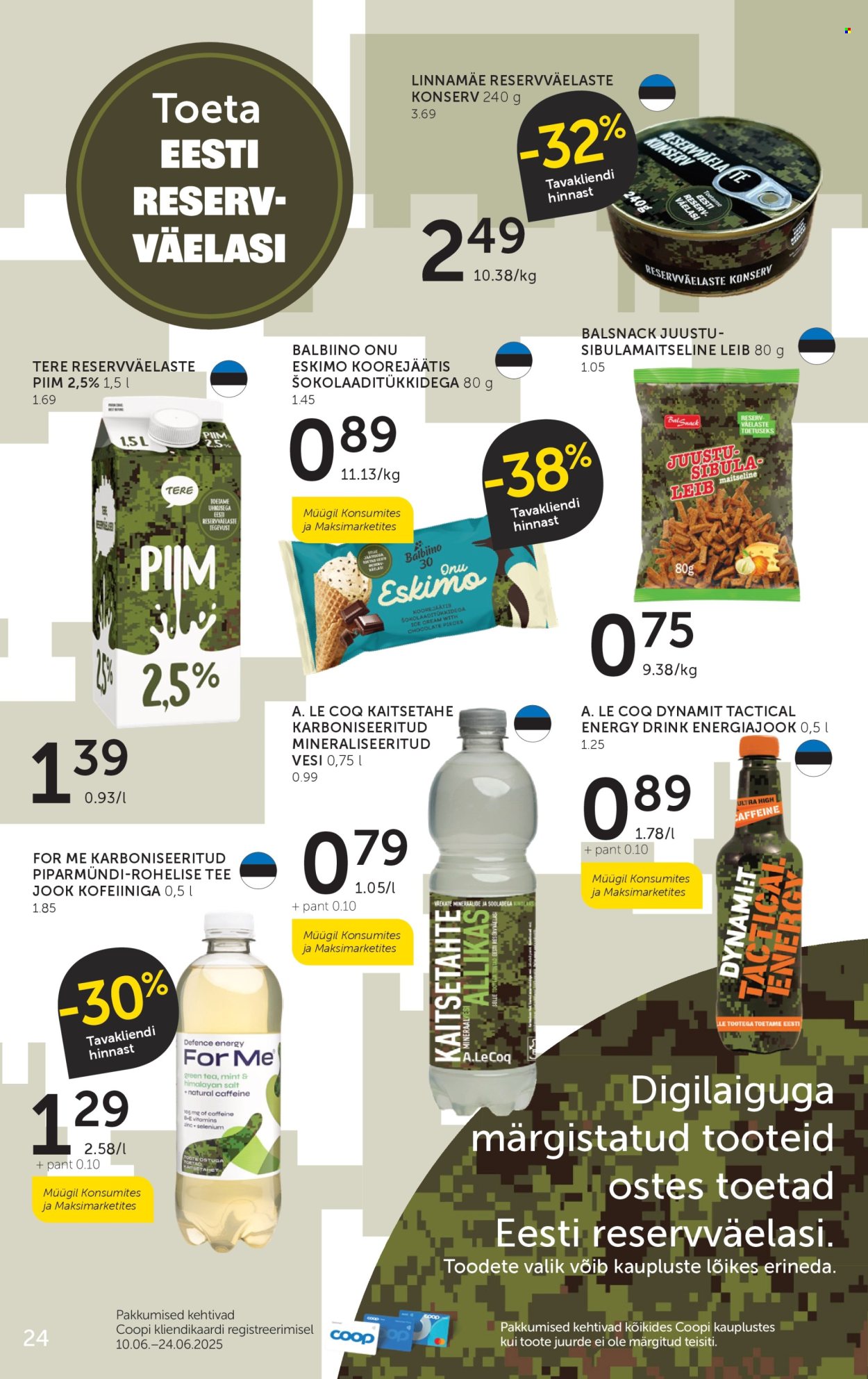 Coop kliendileht (10.06 - 24.06.2025)