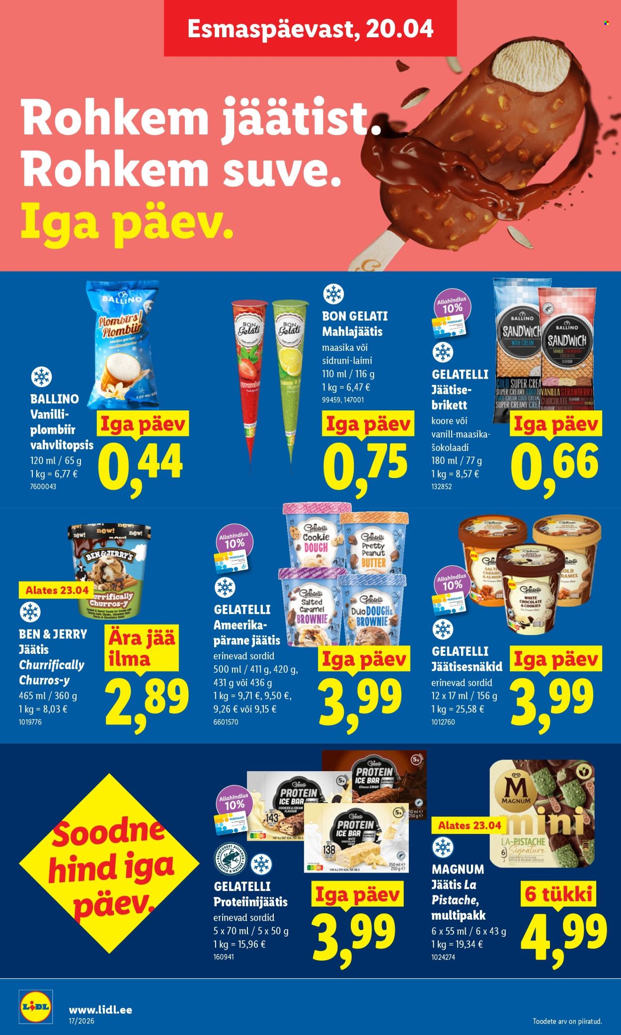 Lidl kliendileht - Kliendileht (20.04 - 26.04.2026)