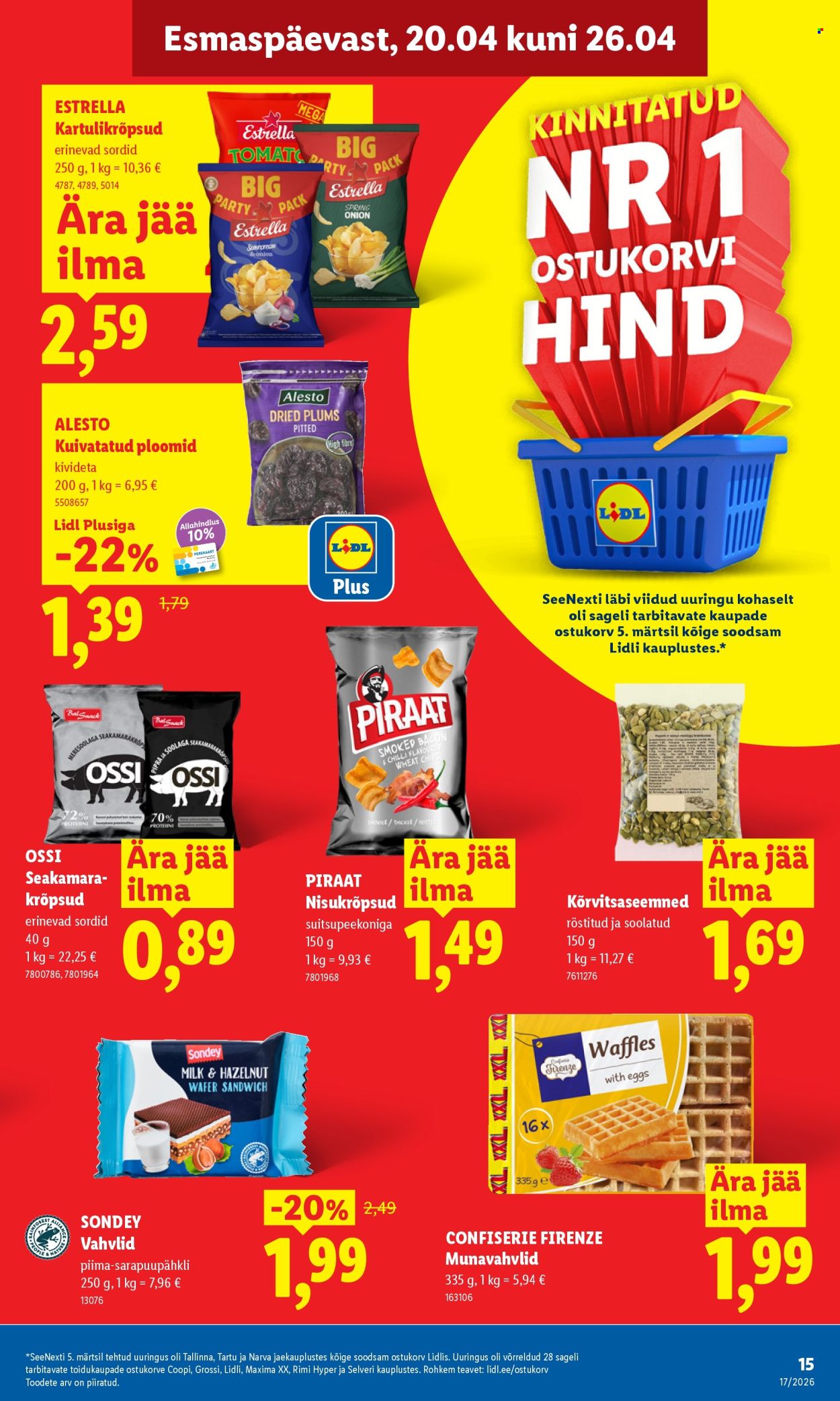 Lidl kliendileht - Kliendileht (20.04 - 26.04.2026)