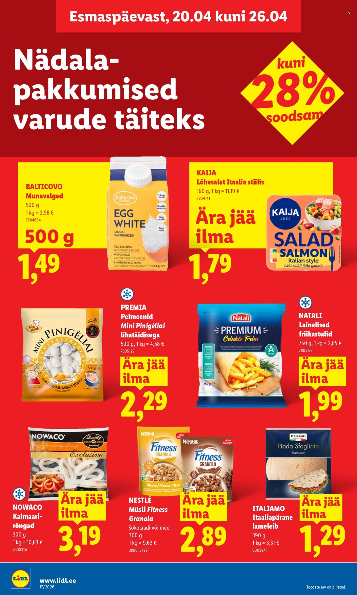 Lidl kliendileht - Kliendileht (20.04 - 26.04.2026)