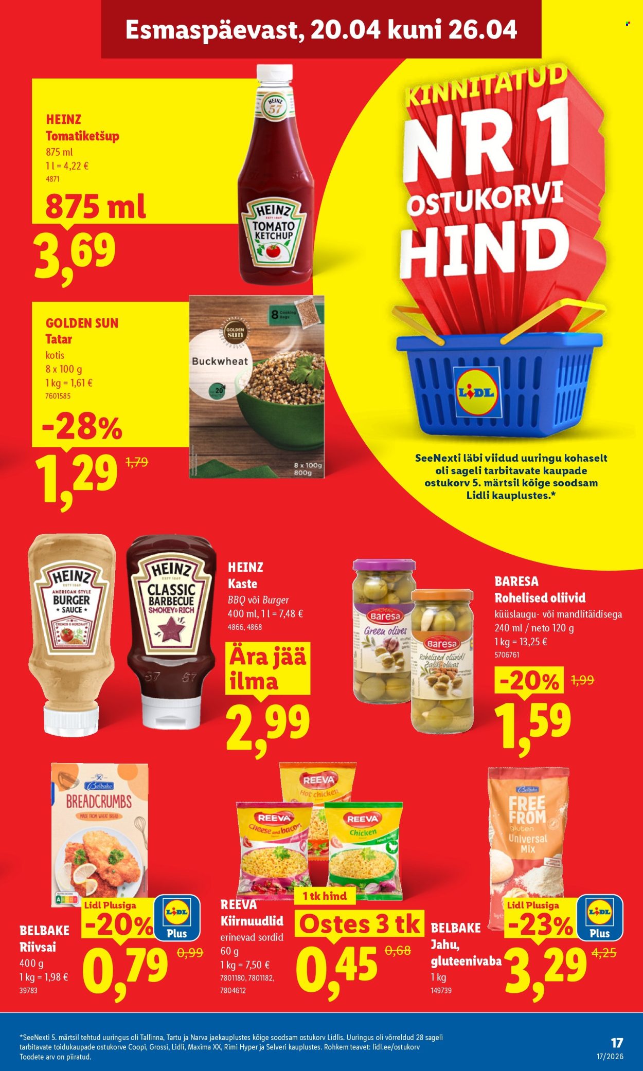 Lidl kliendileht - Kliendileht (20.04 - 26.04.2026)