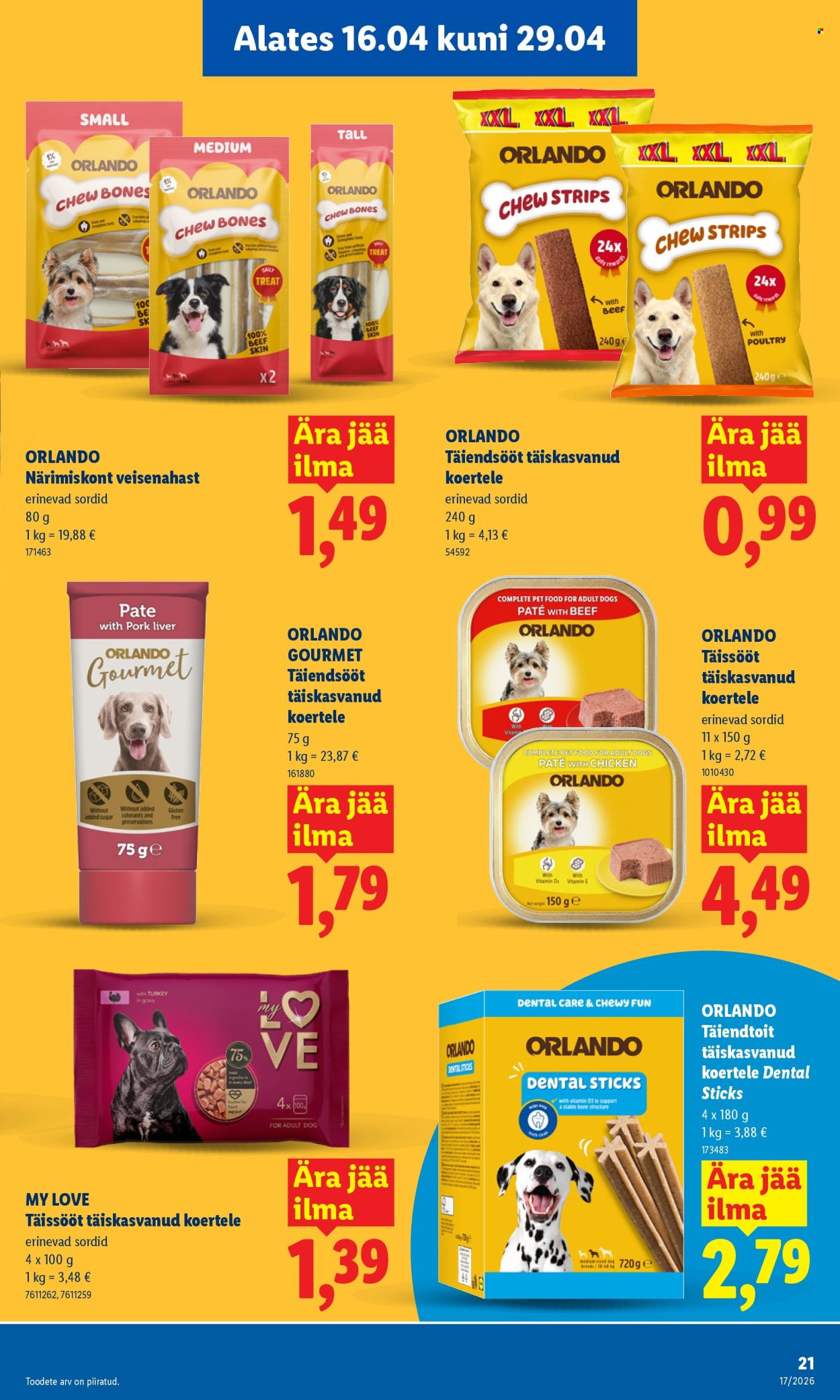 Lidl kliendileht - Kliendileht (20.04 - 26.04.2026)