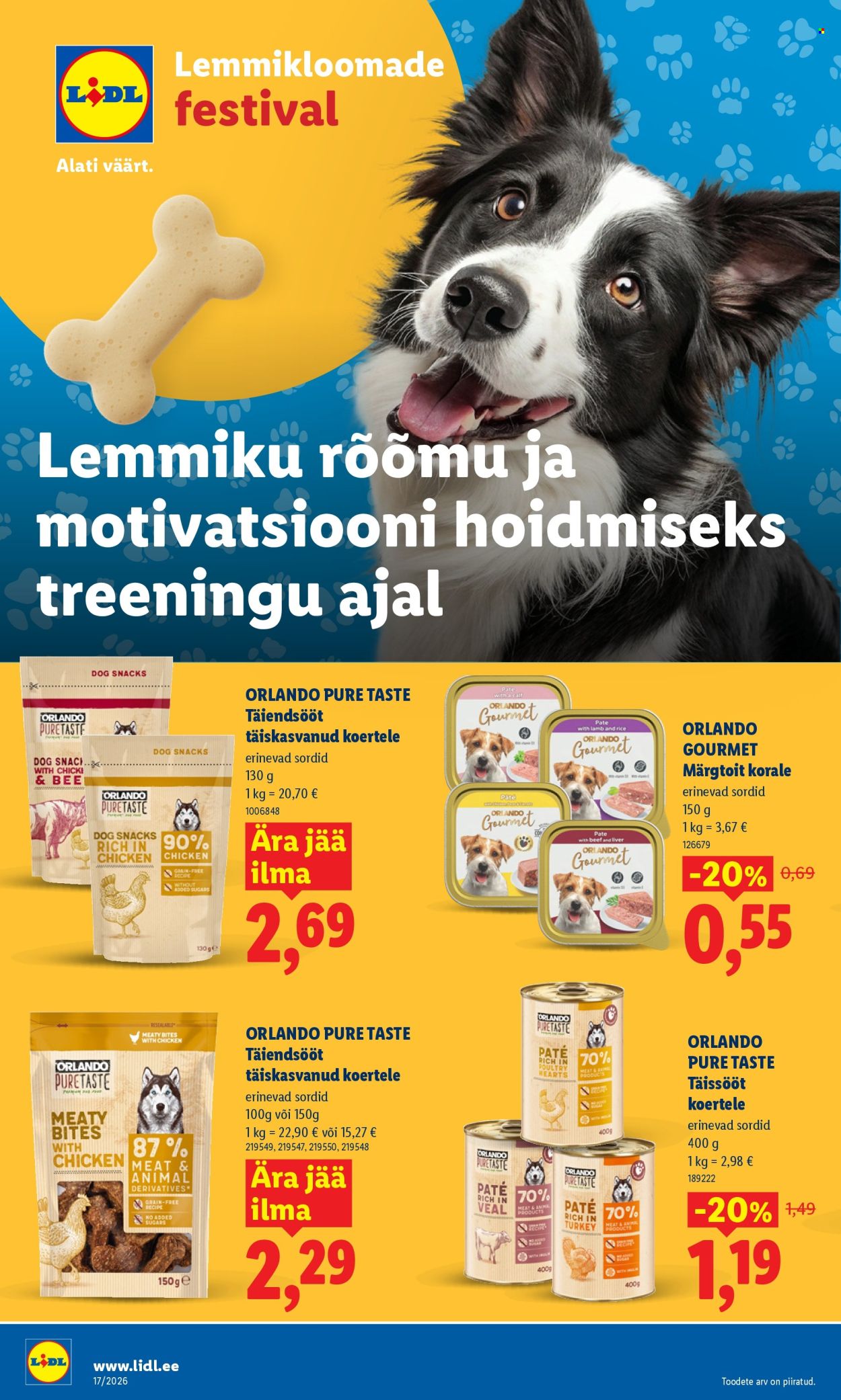 Lidl kliendileht - Kliendileht (20.04 - 26.04.2026)