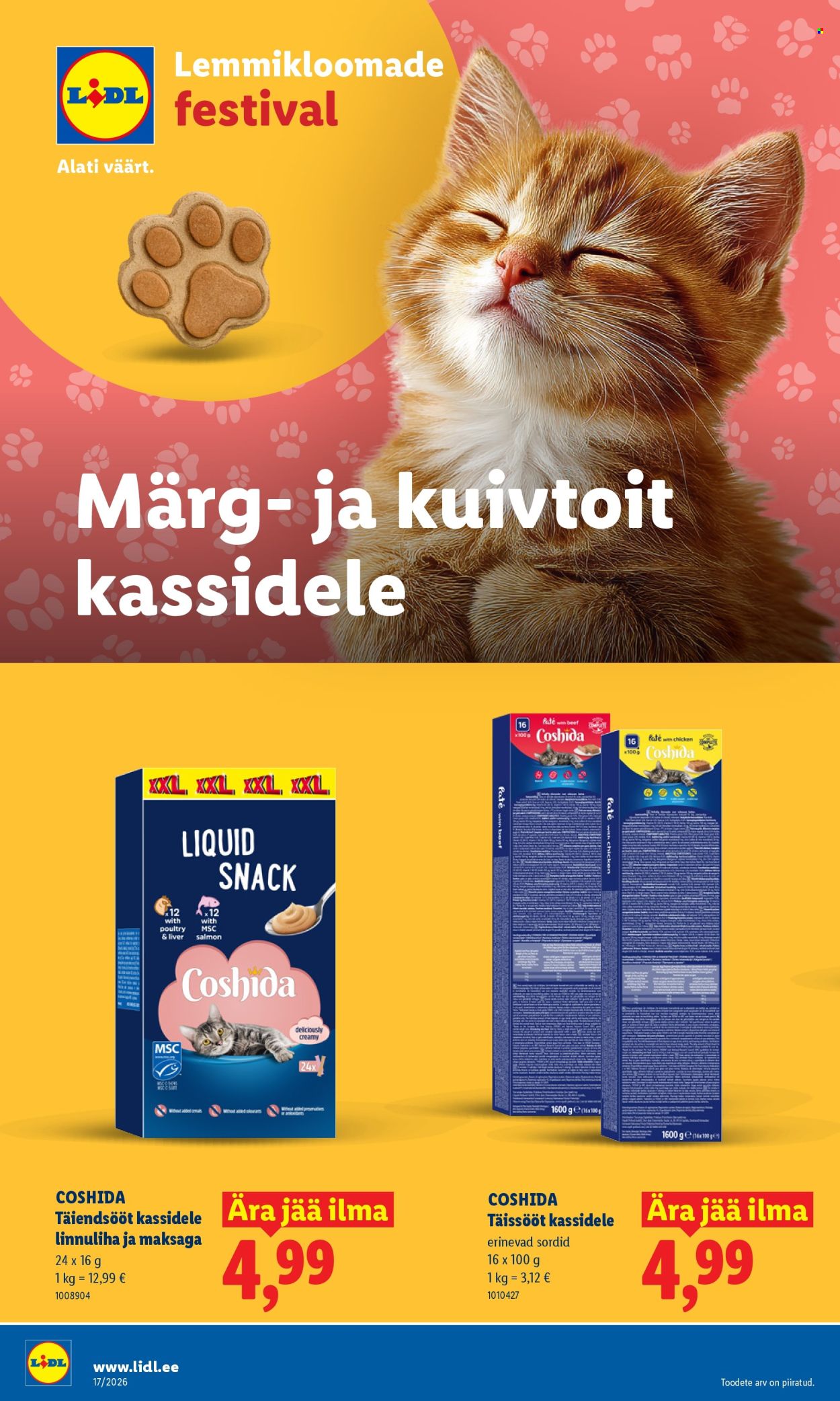 Lidl kliendileht - Kliendileht (20.04 - 26.04.2026)