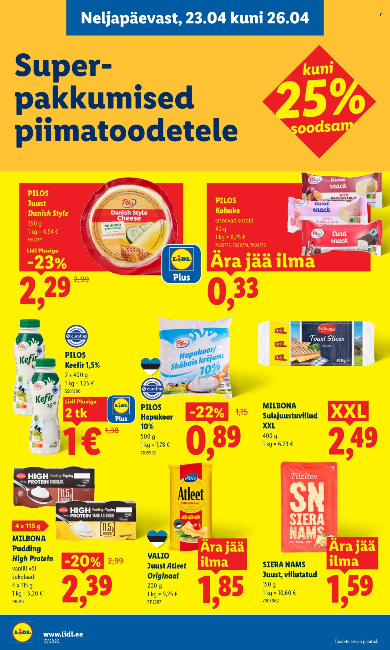 Lidl kliendileht - Kliendileht (20.04 - 26.04.2026)