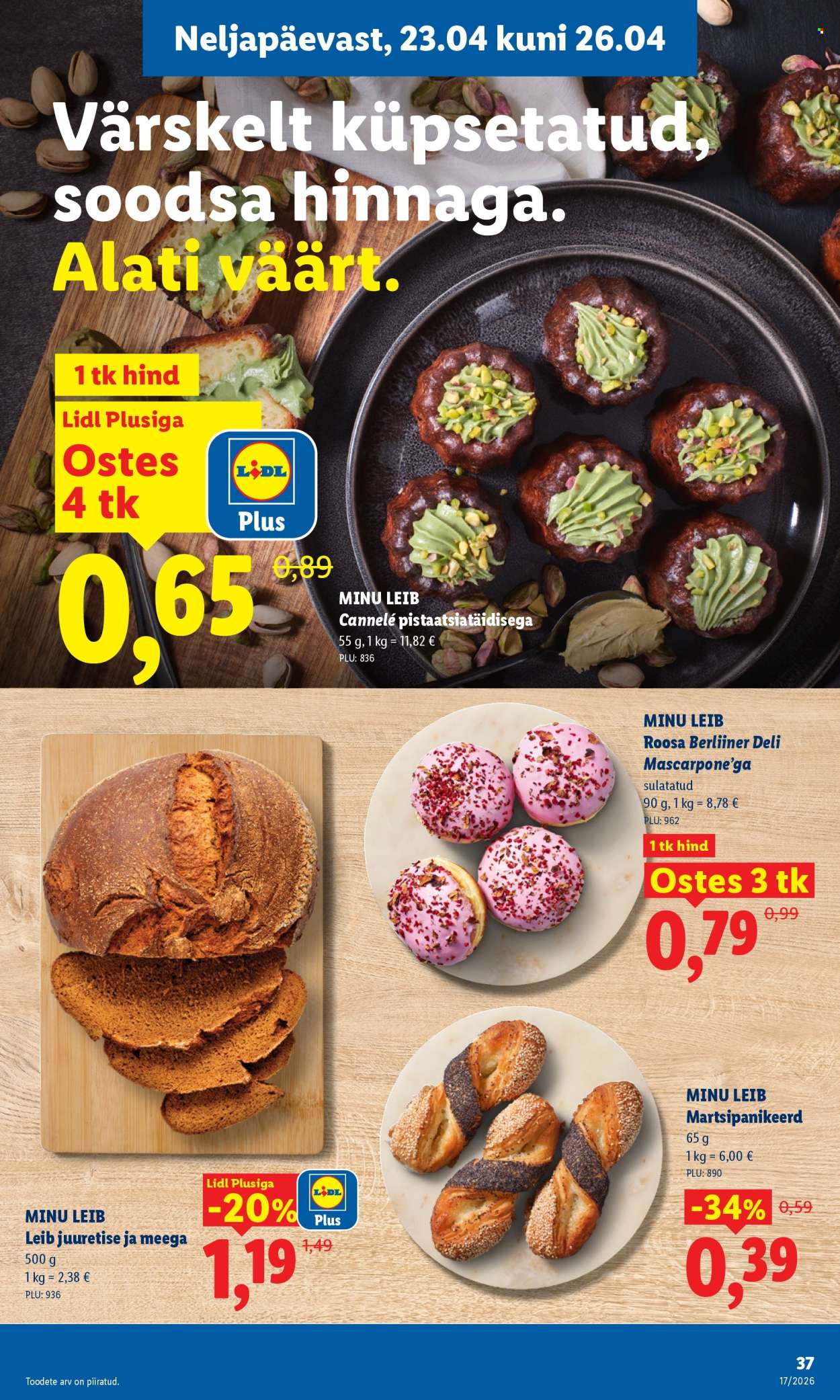 Lidl kliendileht - Kliendileht (20.04 - 26.04.2026)