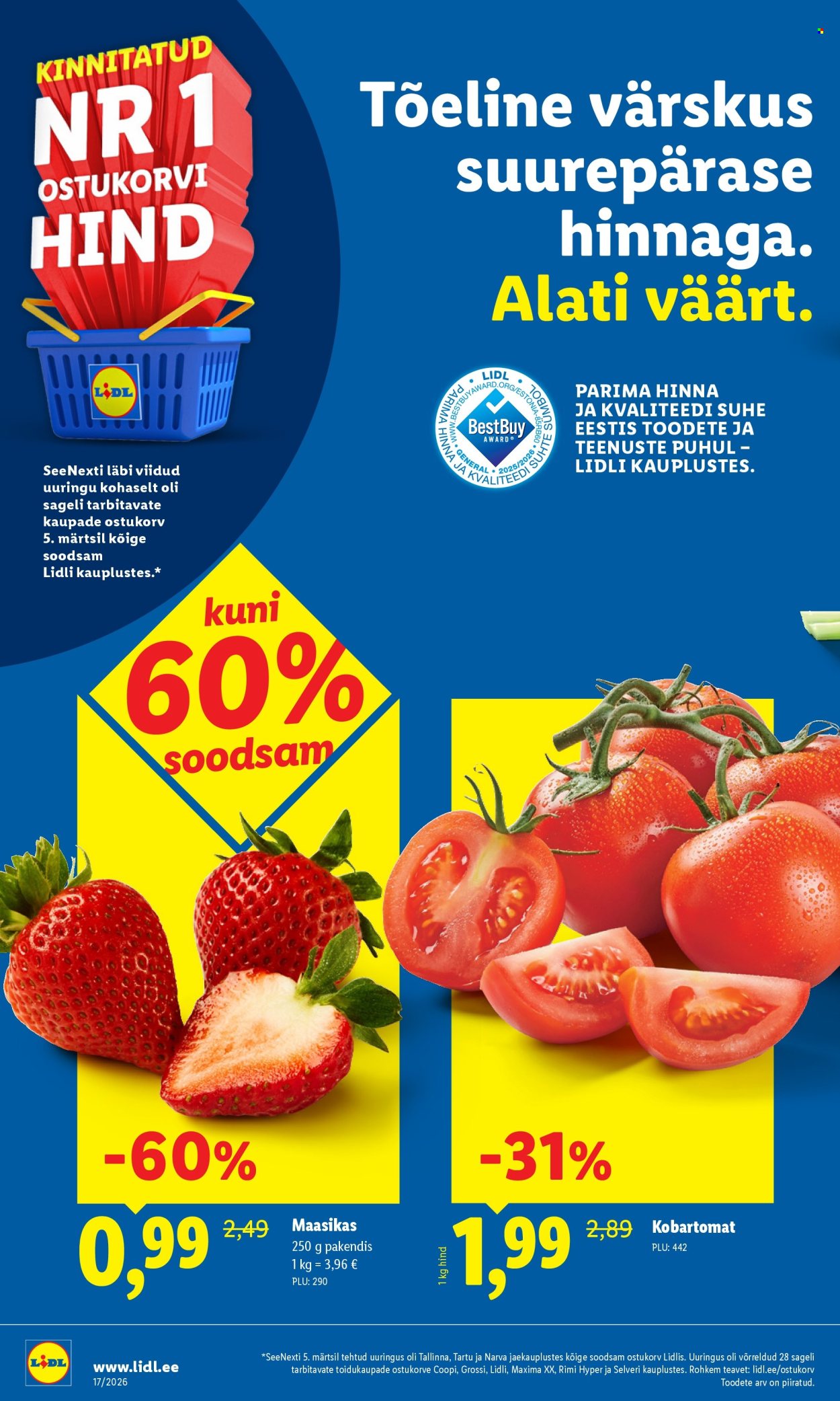 Lidl kliendileht - Kliendileht (20.04 - 26.04.2026)