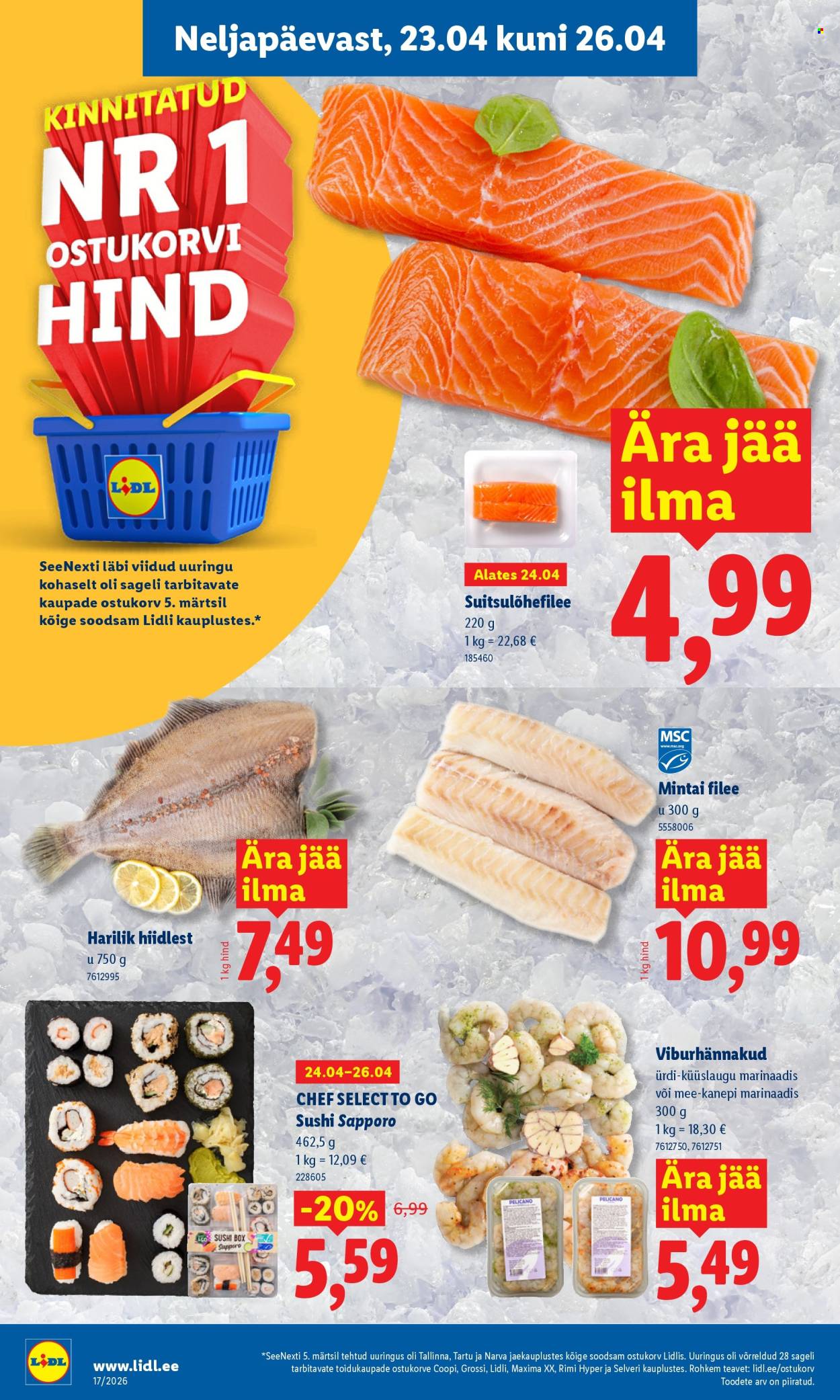 Lidl kliendileht - Kliendileht (20.04 - 26.04.2026)
