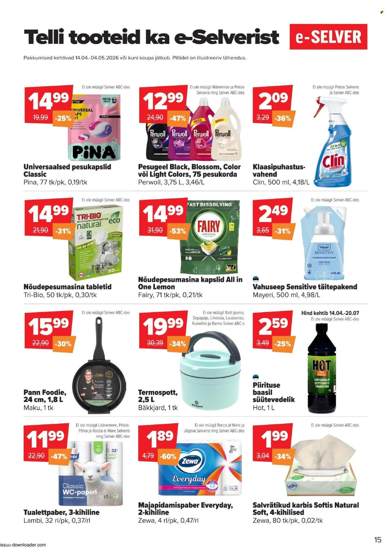 Selver kliendileht - Hea mõte (14.04 - 4.05.2026)