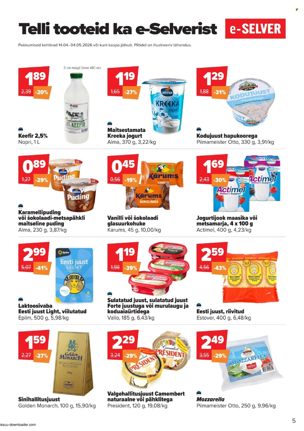 Selver kliendileht - Hea mõte (14.04 - 4.05.2026)