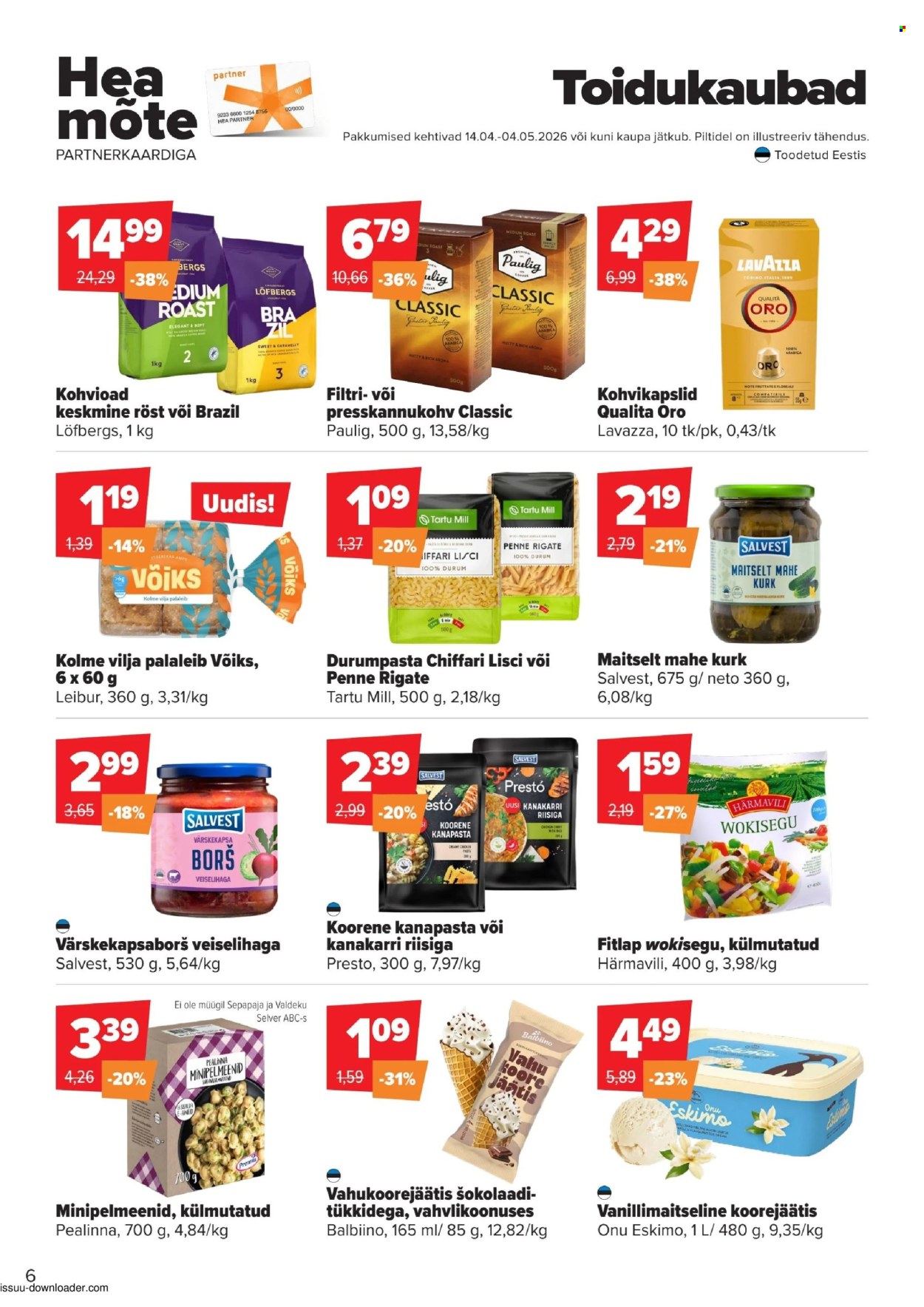 Selver kliendileht - Hea mõte (14.04 - 4.05.2026)