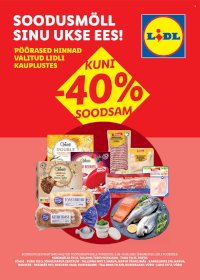 Lidl kliendileht - Sodusmöll simu ukse ees! (5.06 - 15.06.2025)
