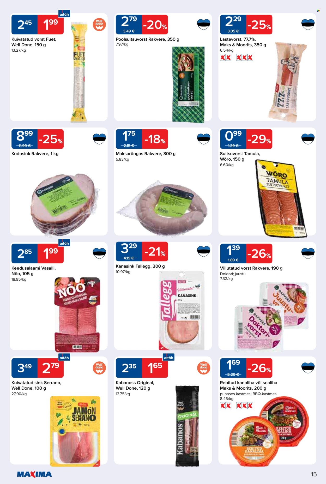 Maxima kliendileht - Maxima kliendileht nr. 33 (12.08 - 18.08.2025)