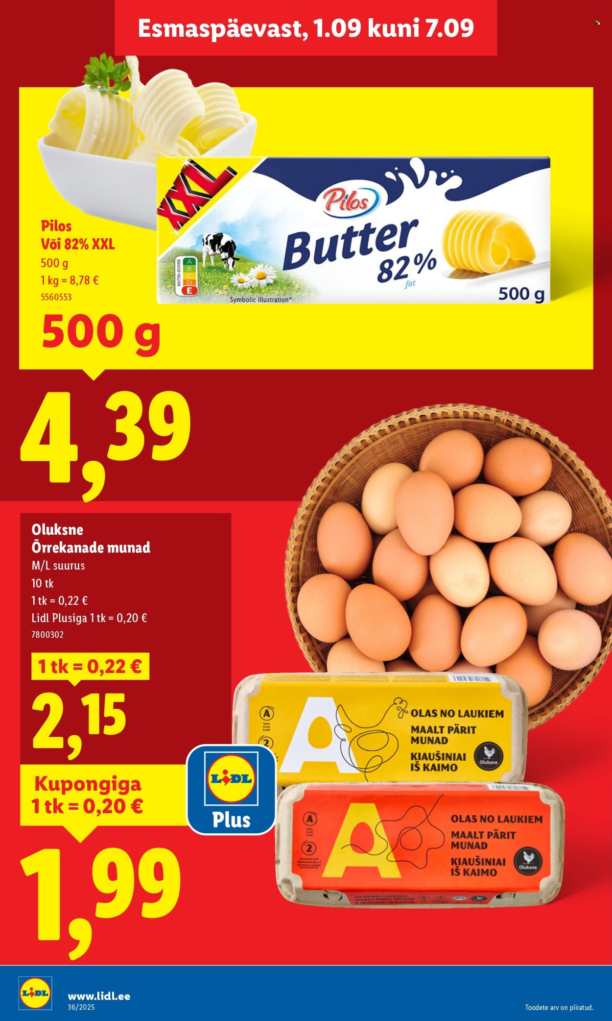 Lidl kliendileht - Kliendileht (1.09 - 7.09.2025)