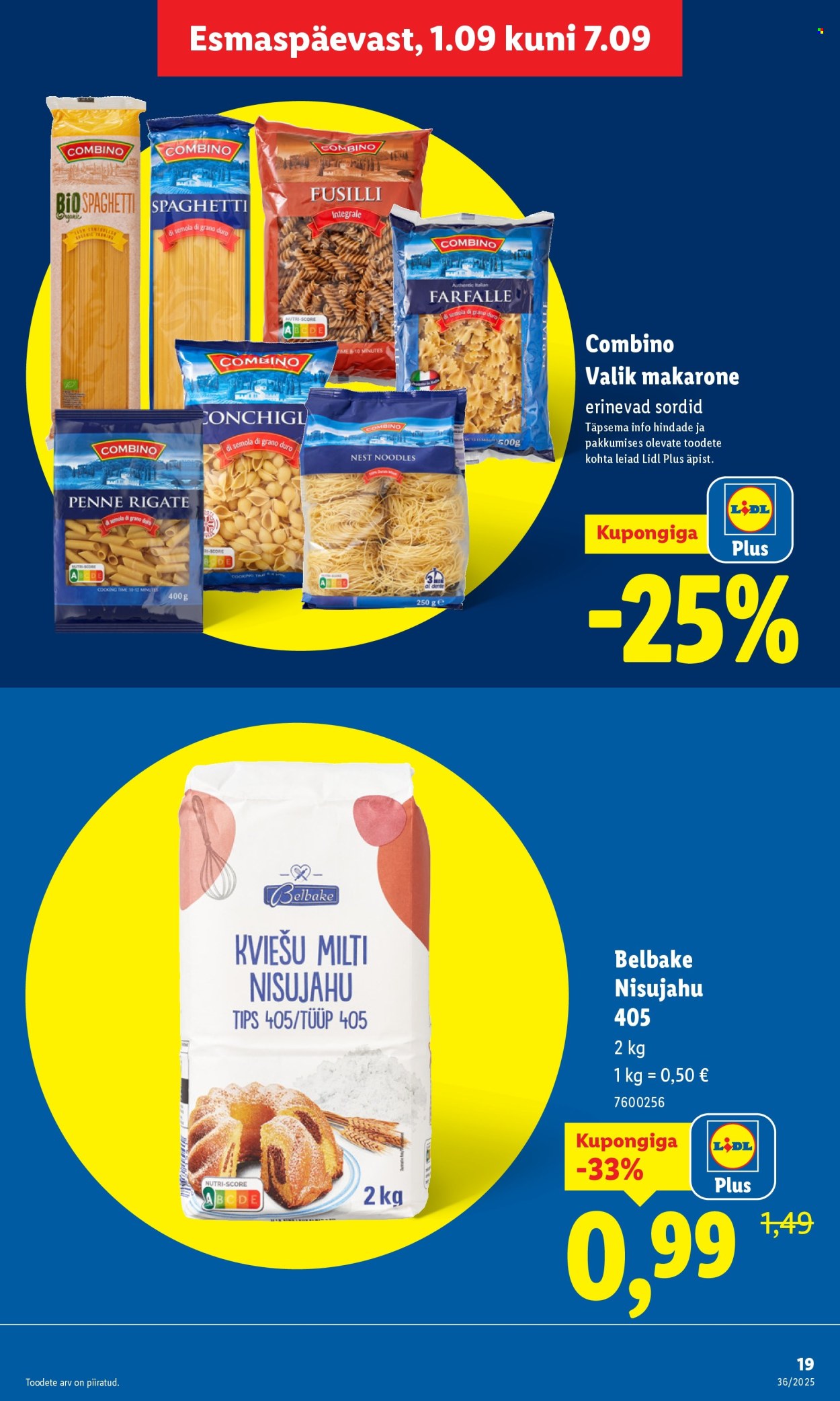 Lidl kliendileht - Kliendileht (1.09 - 7.09.2025)
