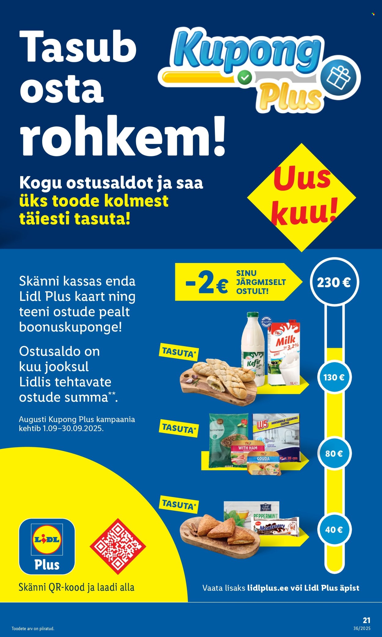 Lidl kliendileht - Kliendileht (1.09 - 7.09.2025)