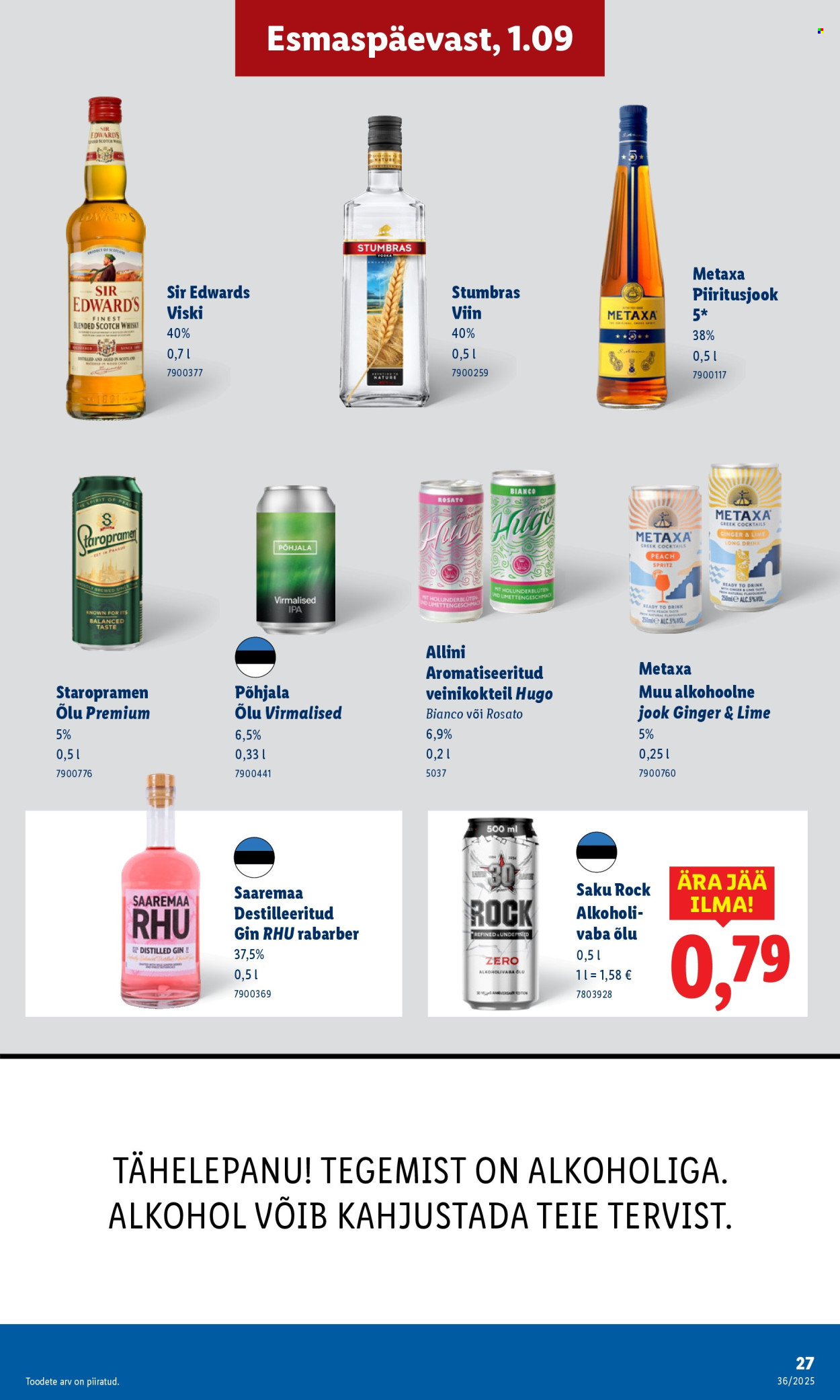 Lidl kliendileht - Kliendileht (1.09 - 7.09.2025)