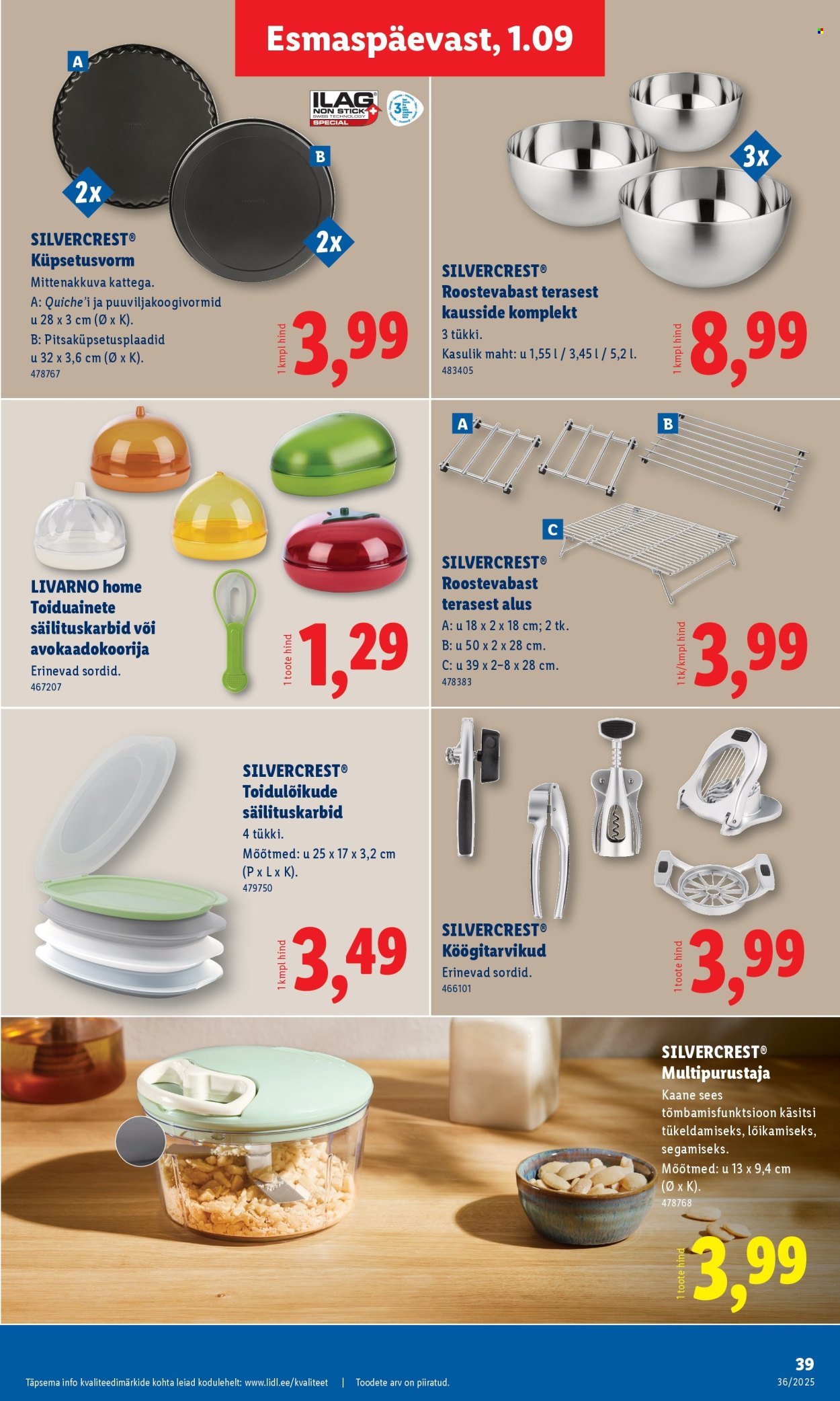 Lidl kliendileht - Kliendileht (1.09 - 7.09.2025)