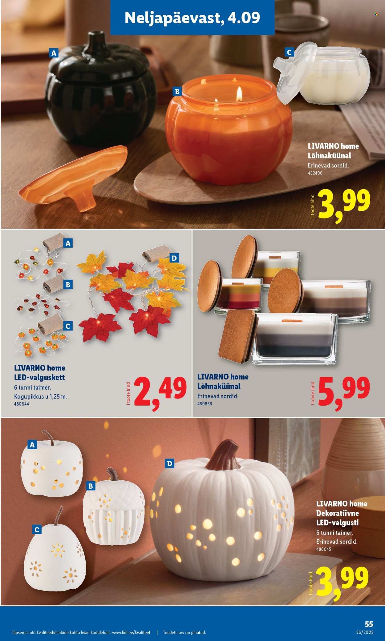 Lidl kliendileht - Kliendileht (1.09 - 7.09.2025)