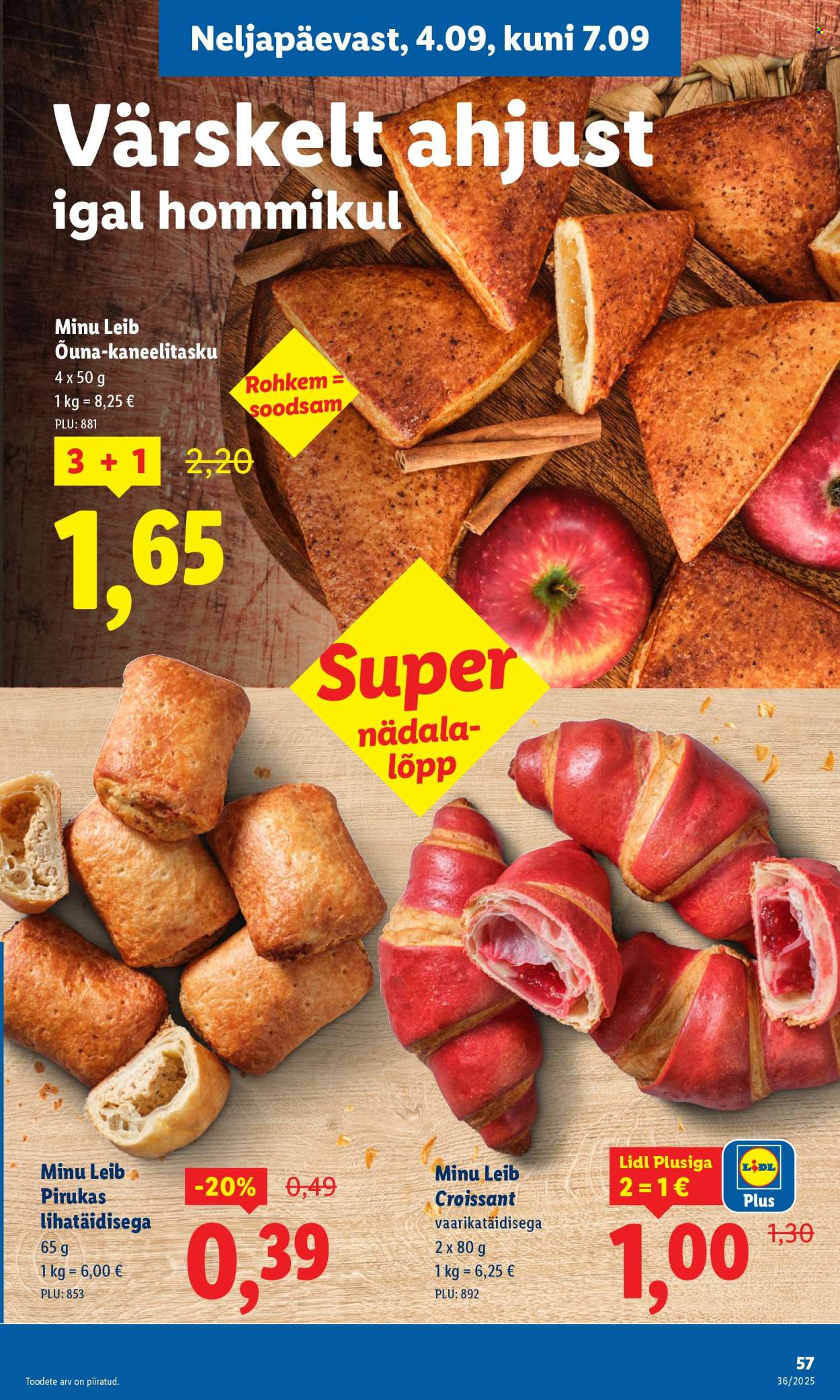 Lidl kliendileht - Kliendileht (1.09 - 7.09.2025)