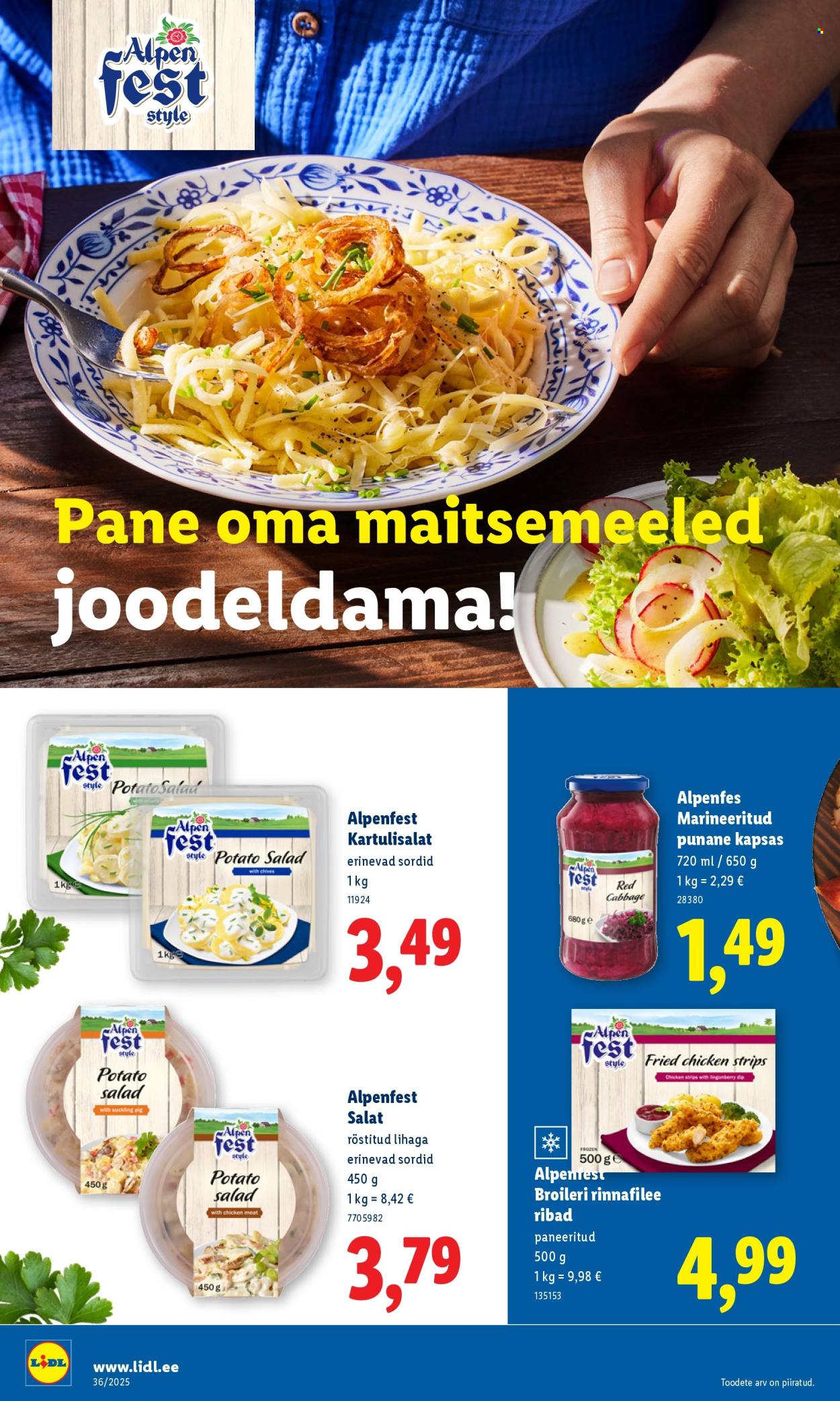 Lidl kliendileht - Kliendileht (1.09 - 7.09.2025)