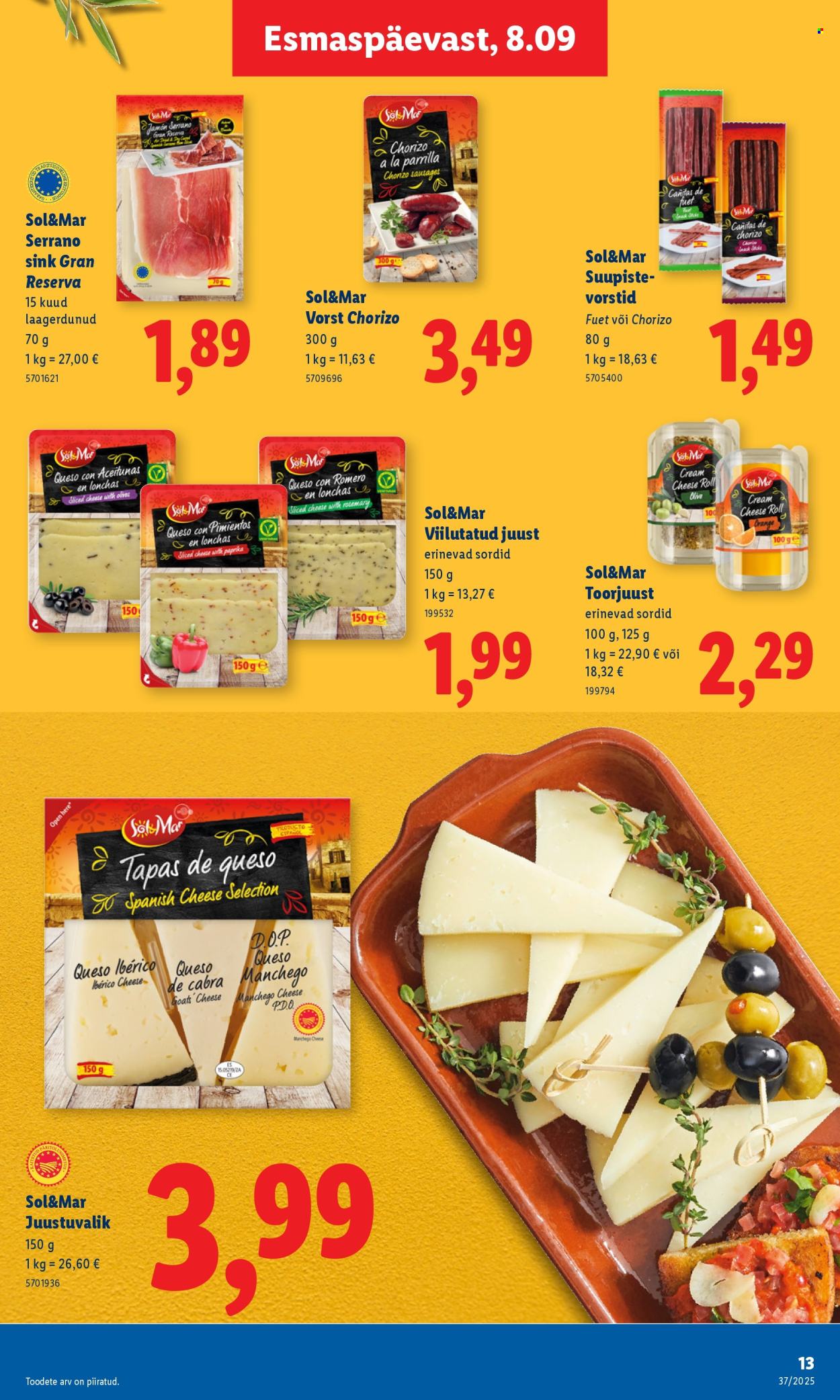 Lidl kliendileht - Kliendileht (8.09 - 14.09.2025)