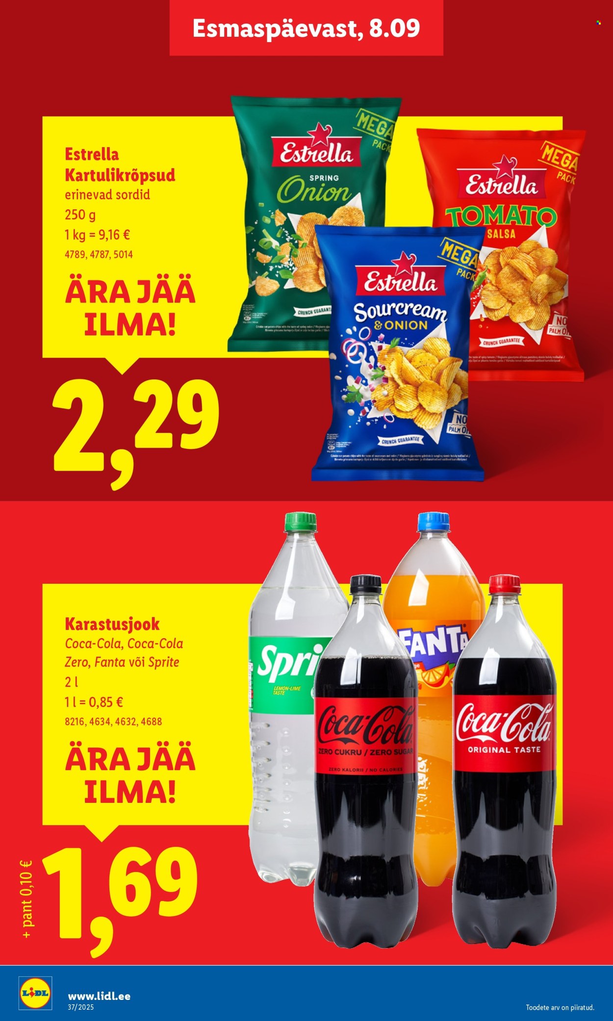 Lidl kliendileht - Kliendileht (8.09 - 14.09.2025)