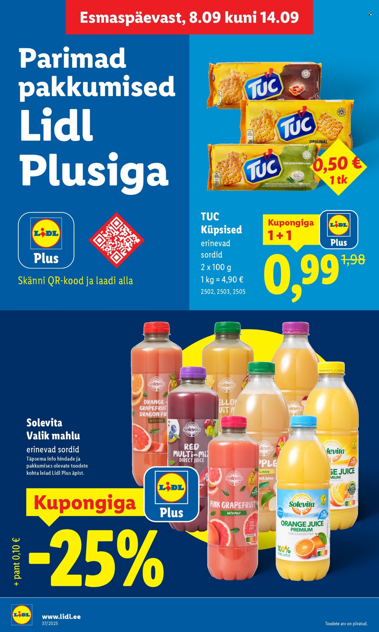 Lidl kliendileht - Kliendileht (8.09 - 14.09.2025)