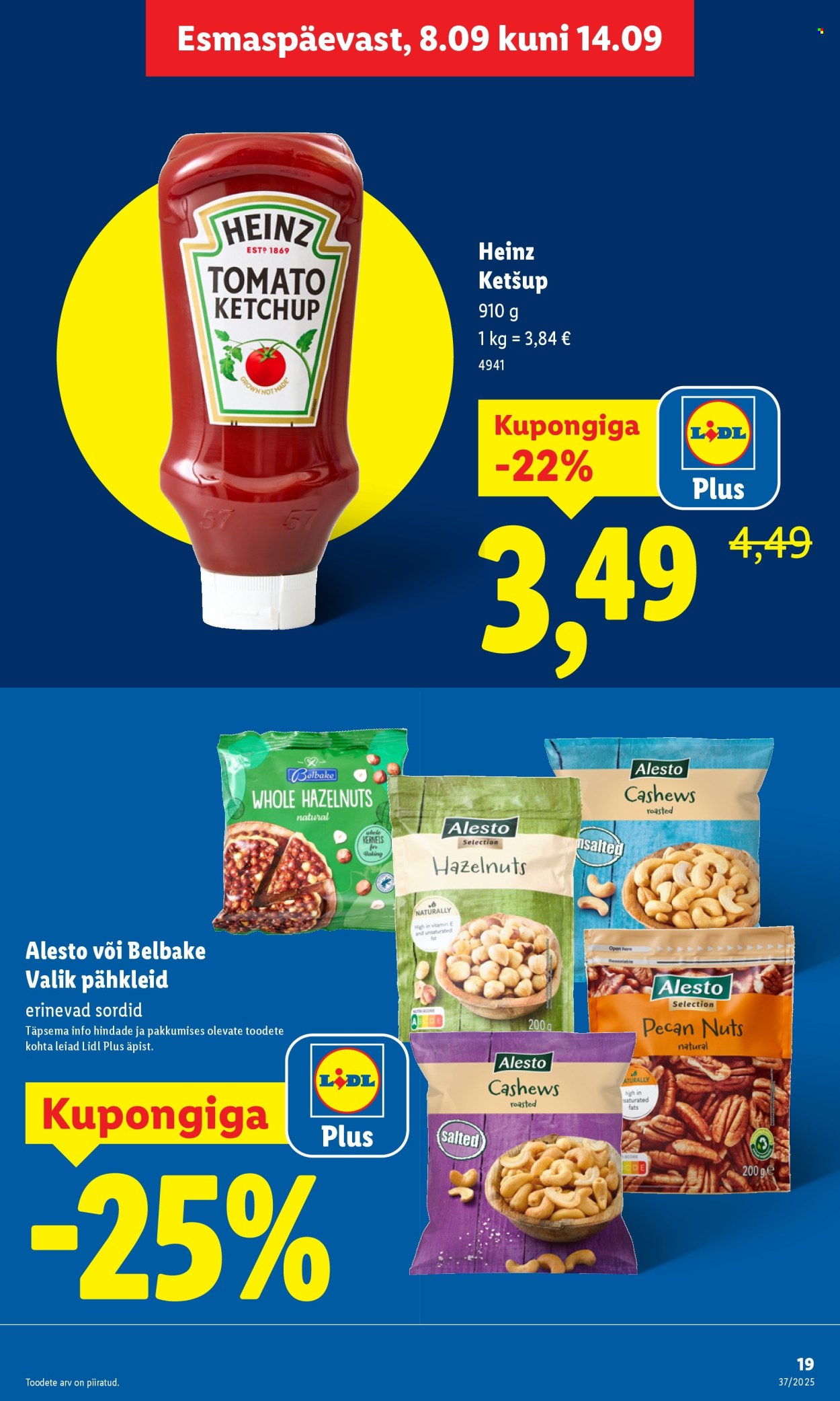 Lidl kliendileht - Kliendileht (8.09 - 14.09.2025)