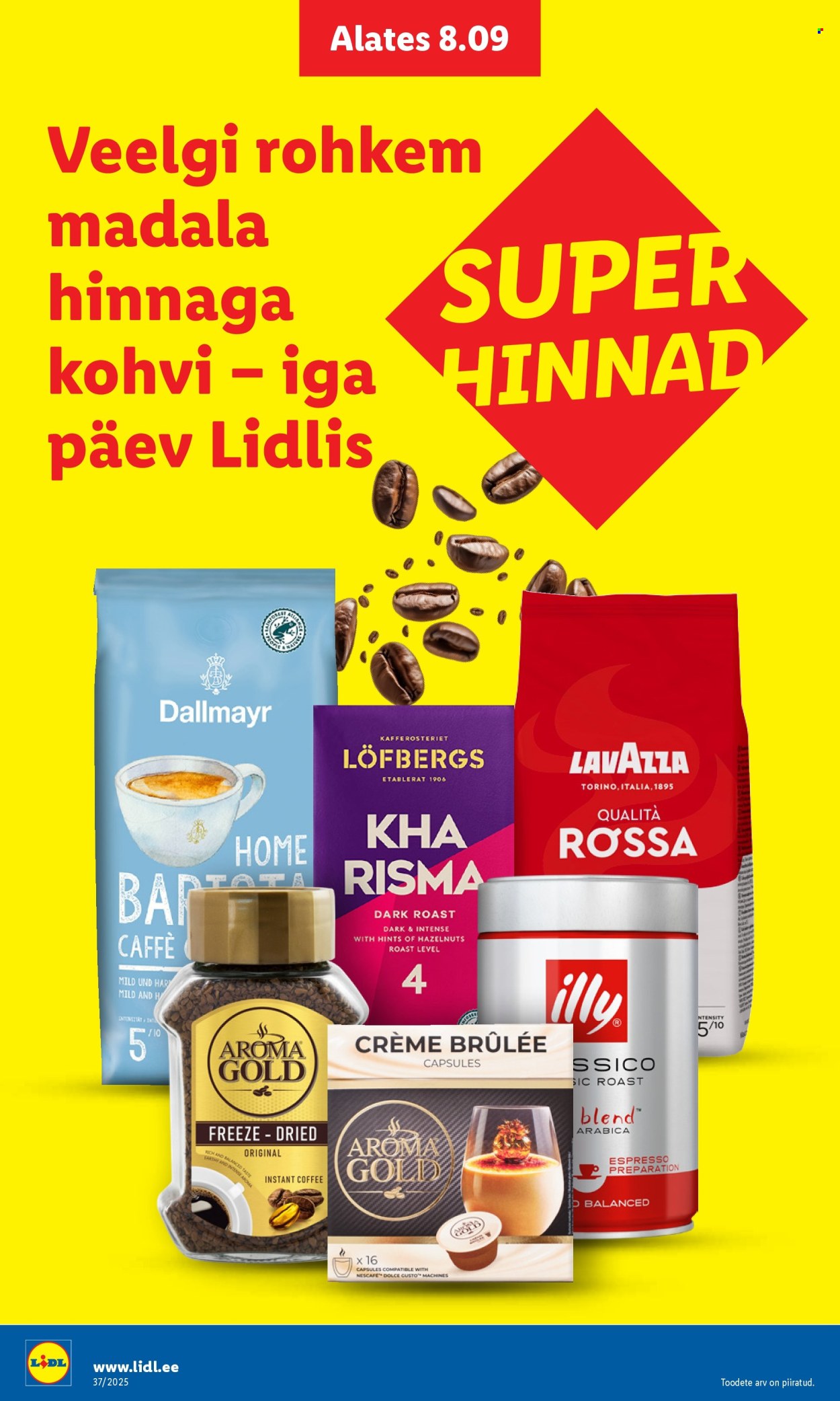 Lidl kliendileht - Kliendileht (8.09 - 14.09.2025)