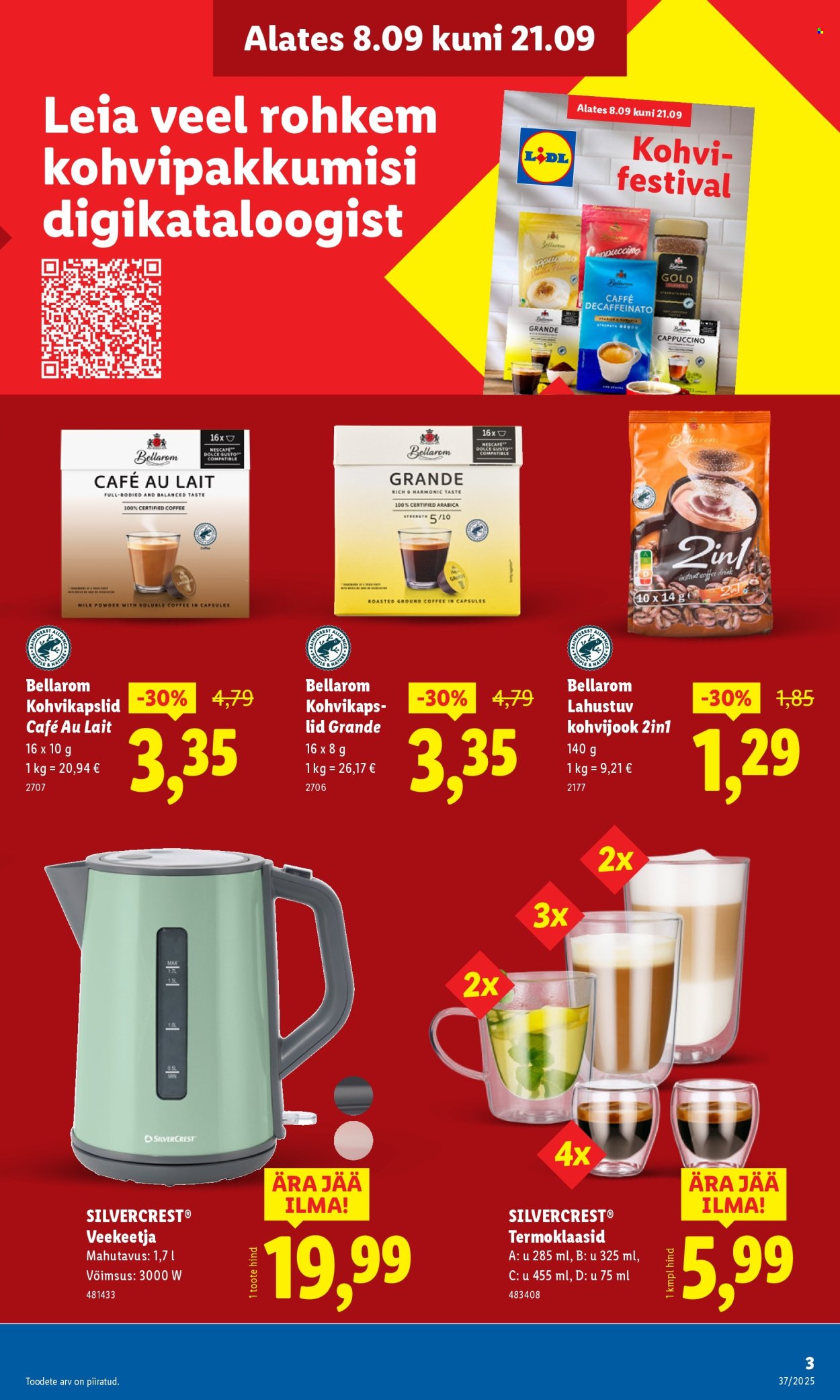 Lidl kliendileht - Kliendileht (8.09 - 14.09.2025)