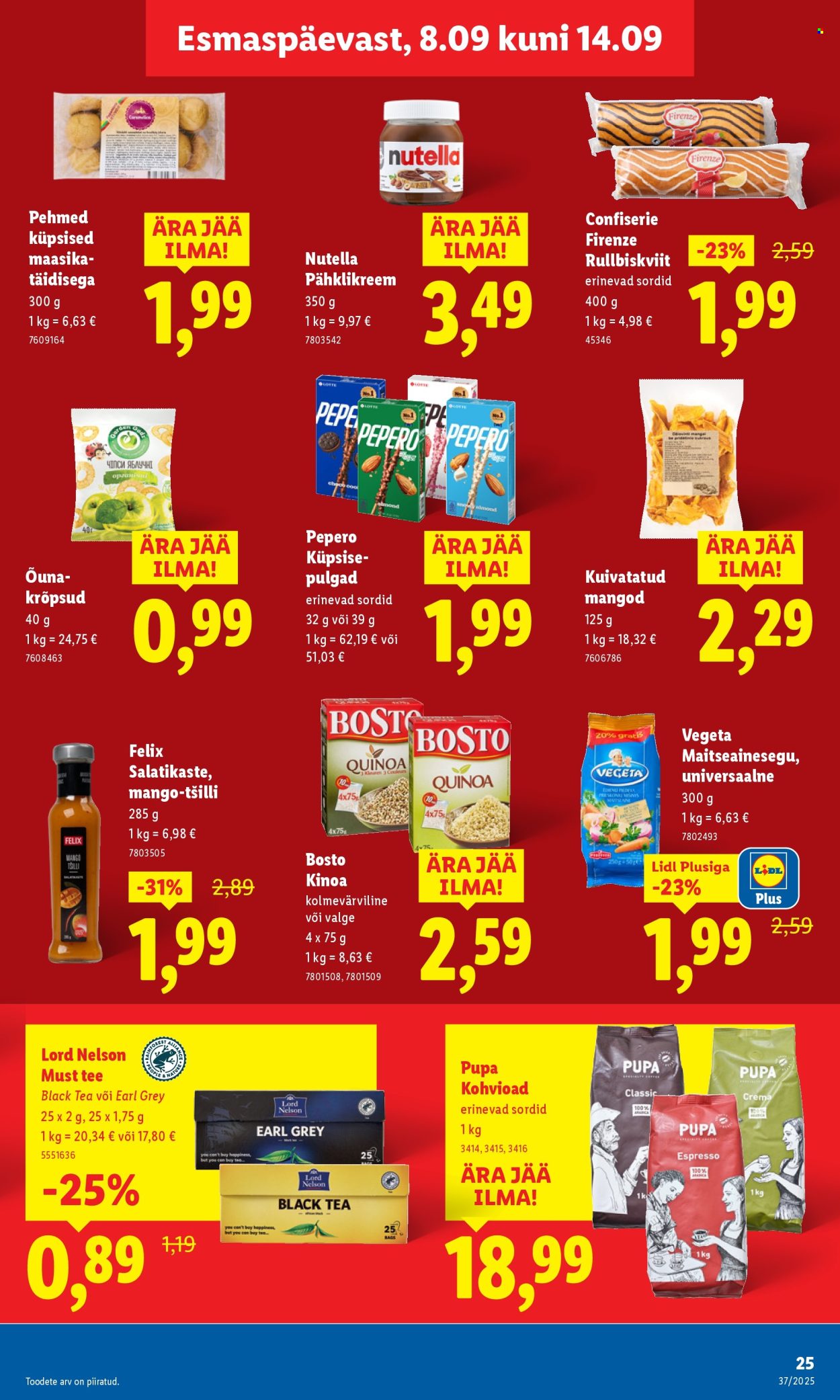 Lidl kliendileht - Kliendileht (8.09 - 14.09.2025)