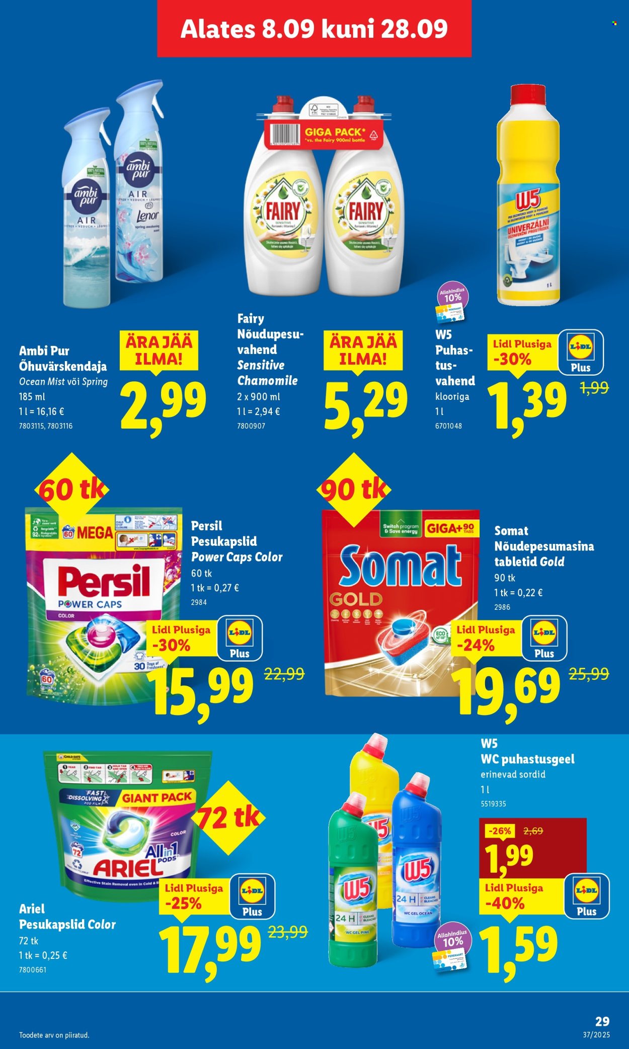 Lidl kliendileht - Kliendileht (8.09 - 14.09.2025)