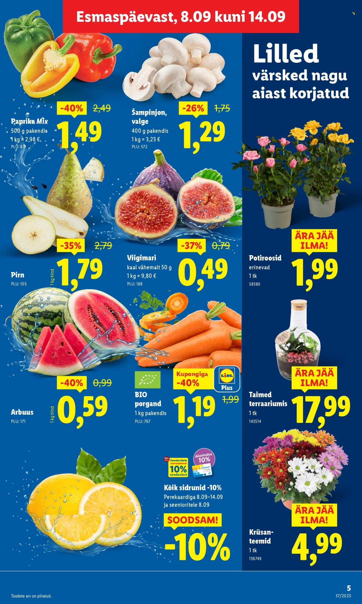 Lidl kliendileht - Kliendileht (8.09 - 14.09.2025)