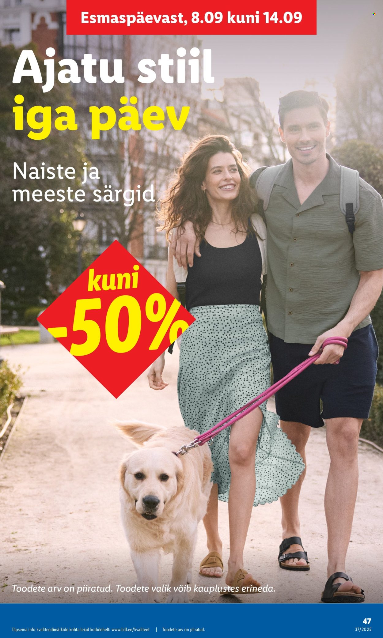 Lidl kliendileht - Kliendileht (8.09 - 14.09.2025)