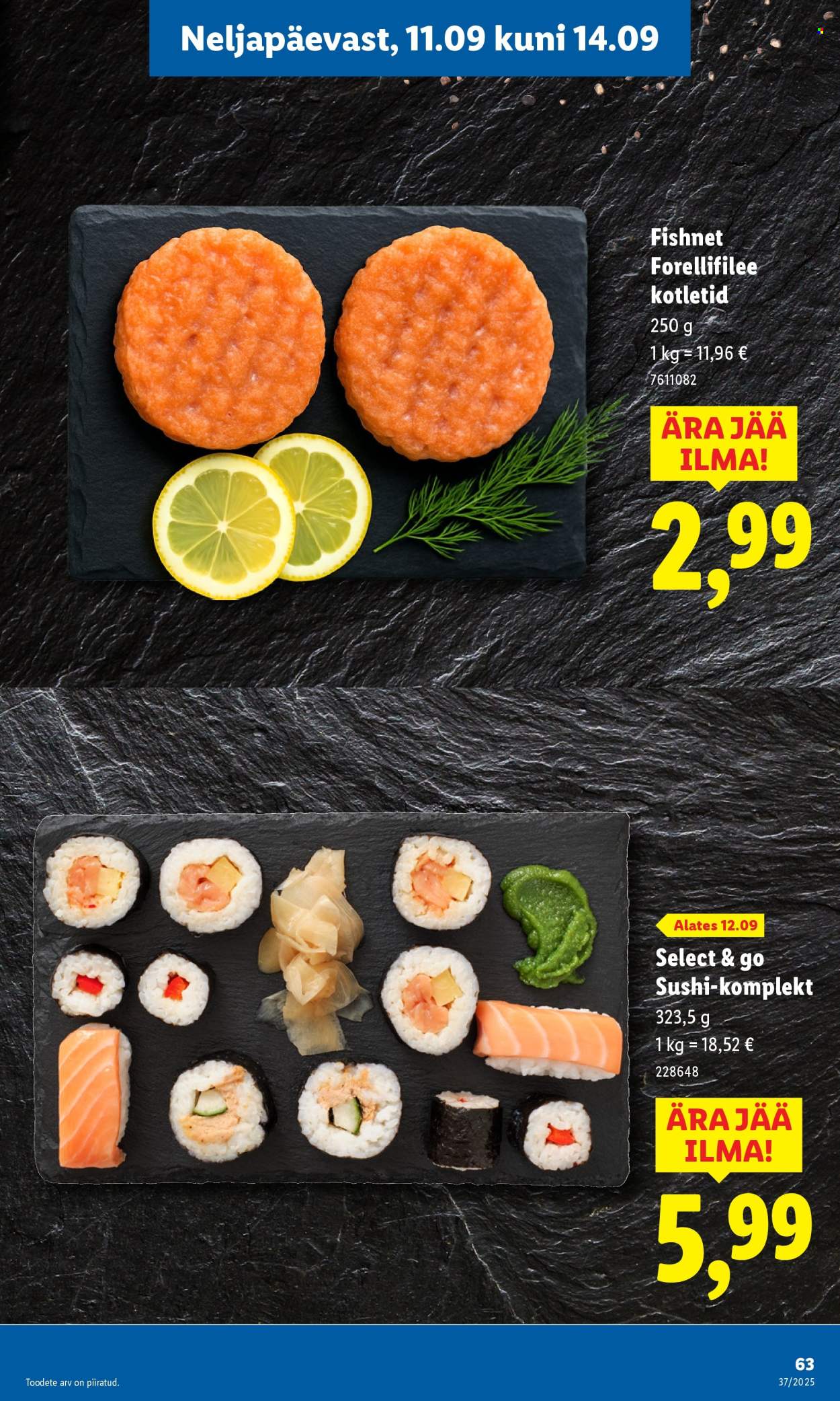 Lidl kliendileht - Kliendileht (8.09 - 14.09.2025)