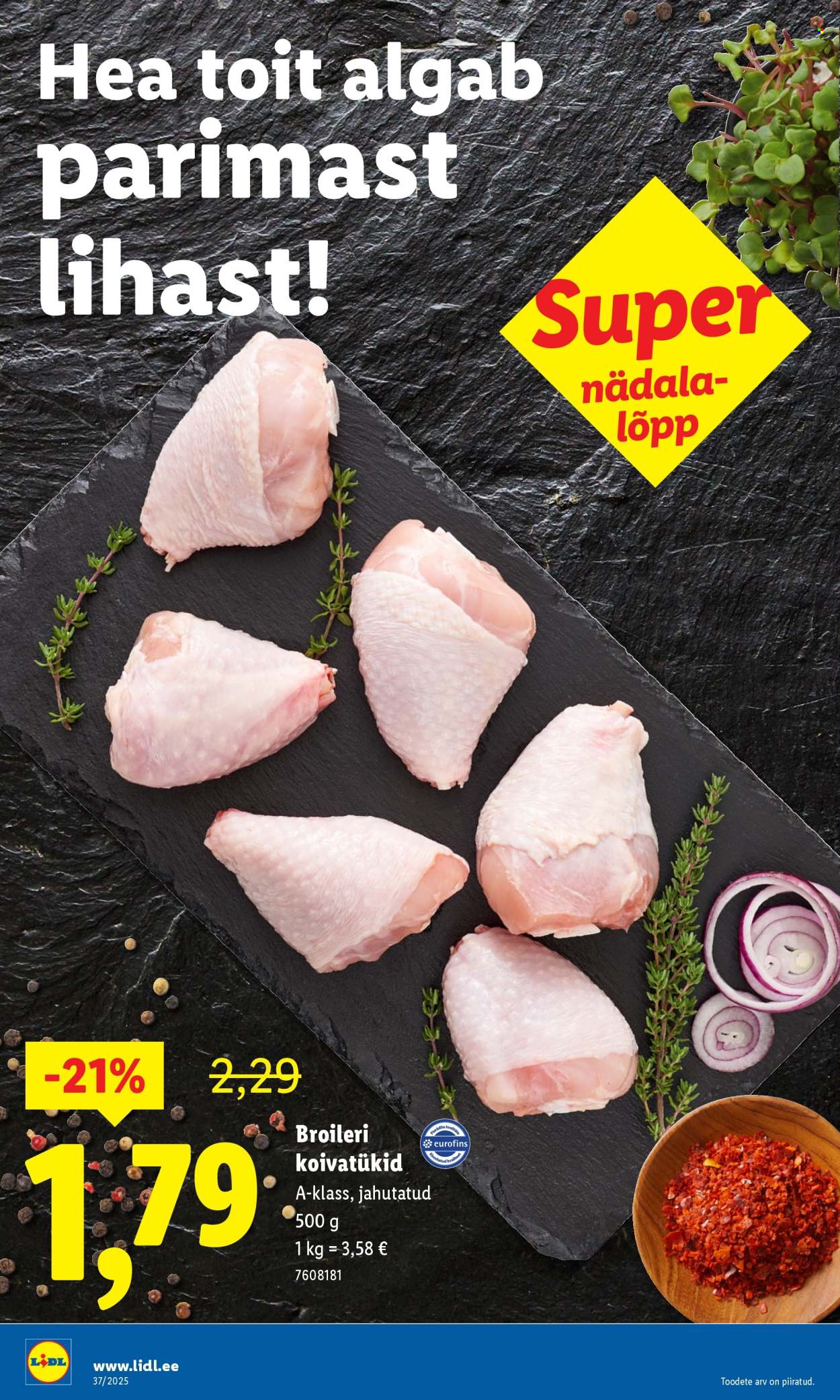 Lidl kliendileht - Kliendileht (8.09 - 14.09.2025)